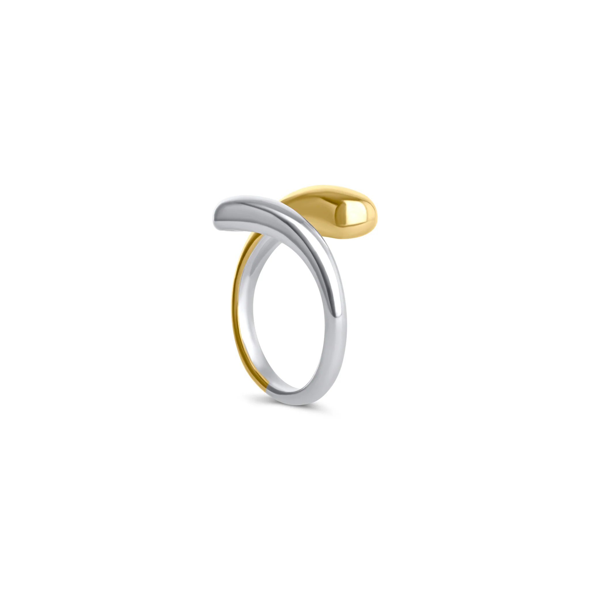Ava - Mixed Metal Ring Rustfritt Stål - Image 2