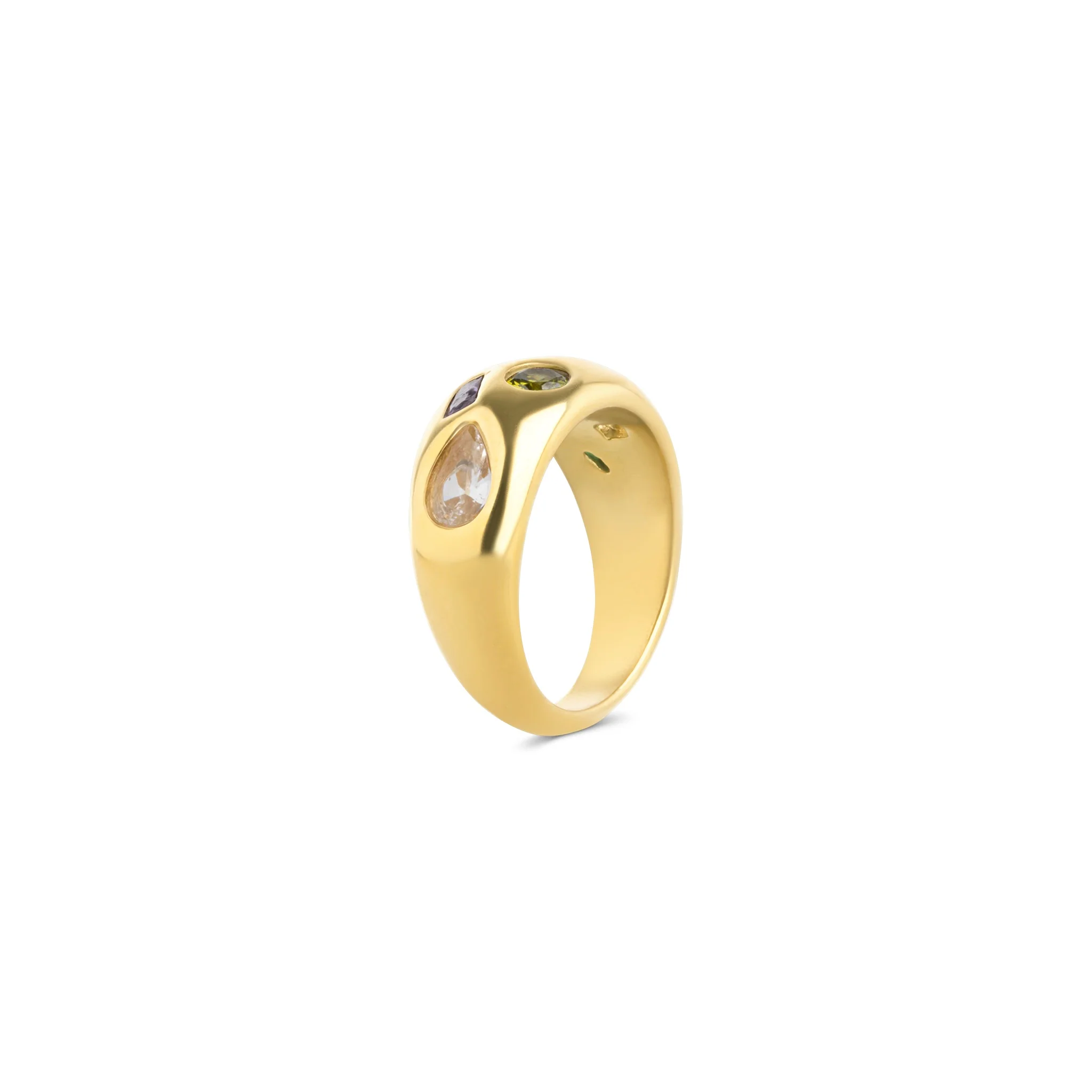 Bambi - Dome Ring Rustfritt Stål - Image 2