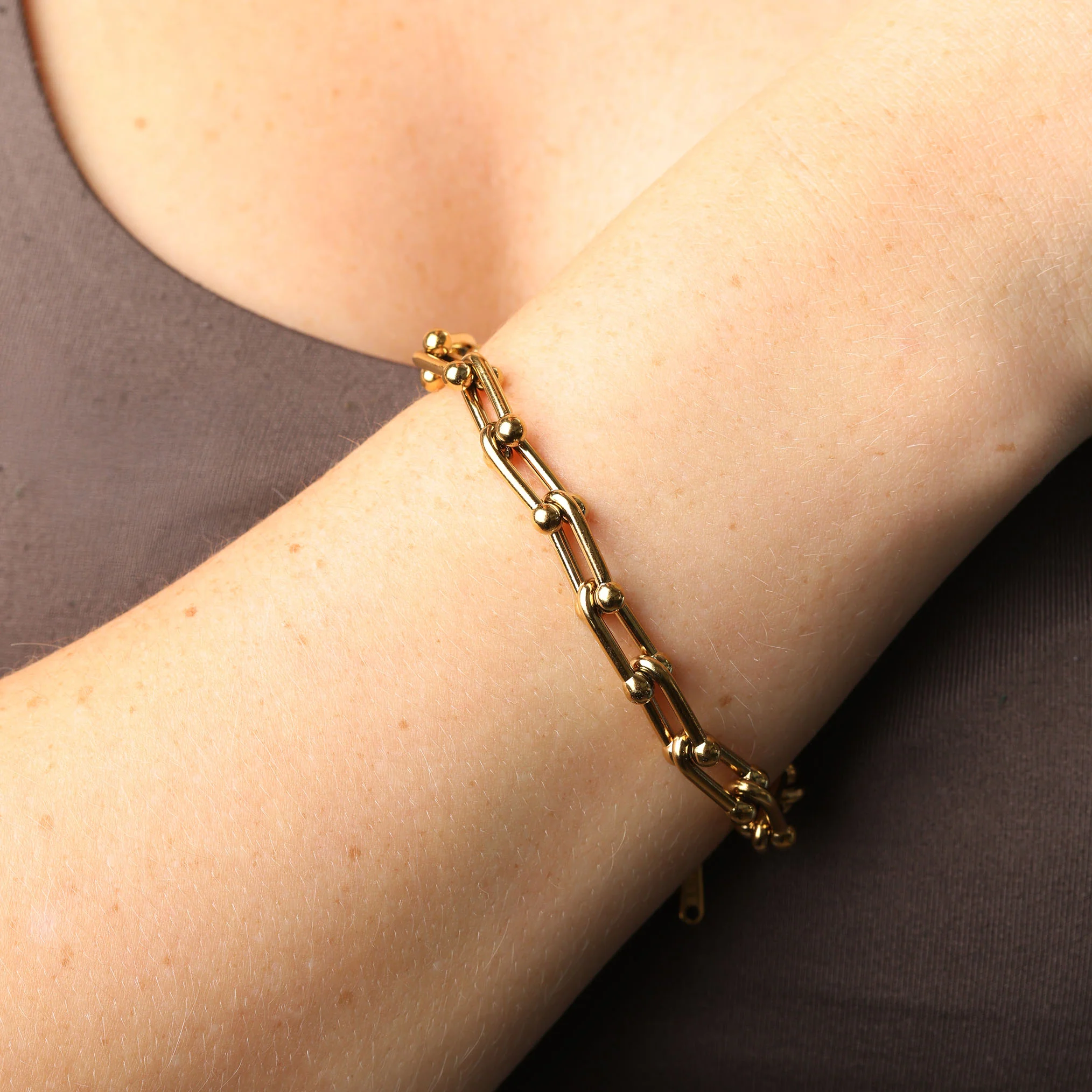 Betty - Paperclip Armbånd Rustfritt Stål - Image 3