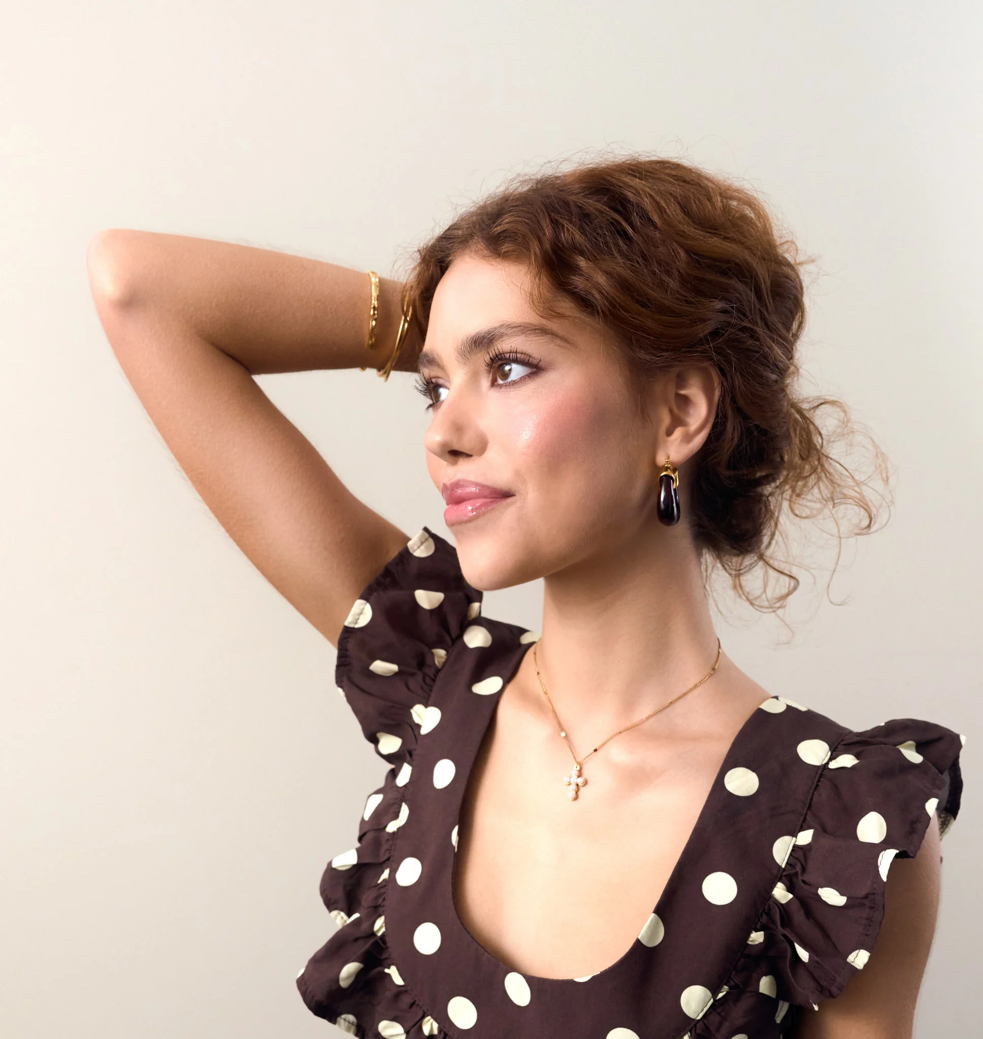 Carmen - Resin Øredobber Rustfritt Stål - Image 6