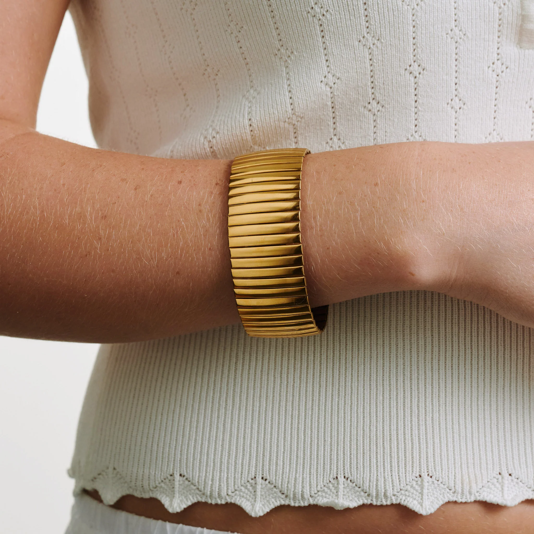 Cisi - Stretch Armbånd Rustfritt Stål - Image 2