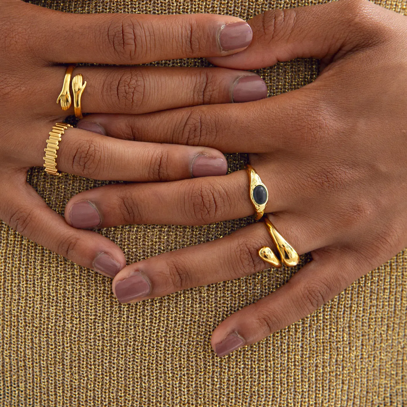 Clara- Myk formet organisk ring - Image 2
