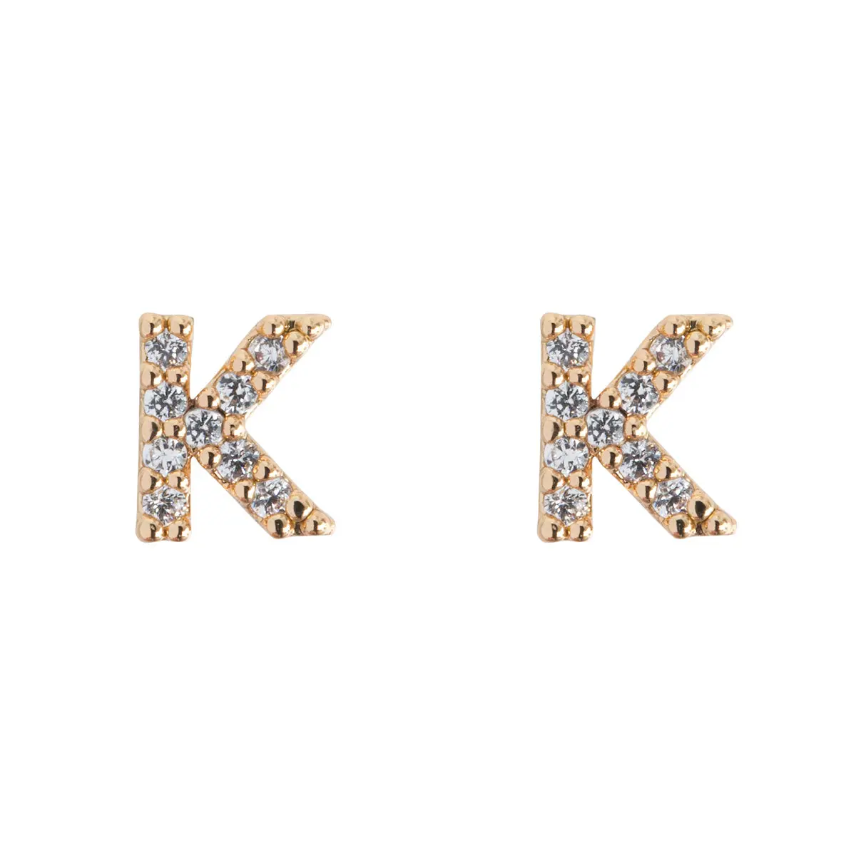 Krystall Øredobber Bokstav - Image 12
