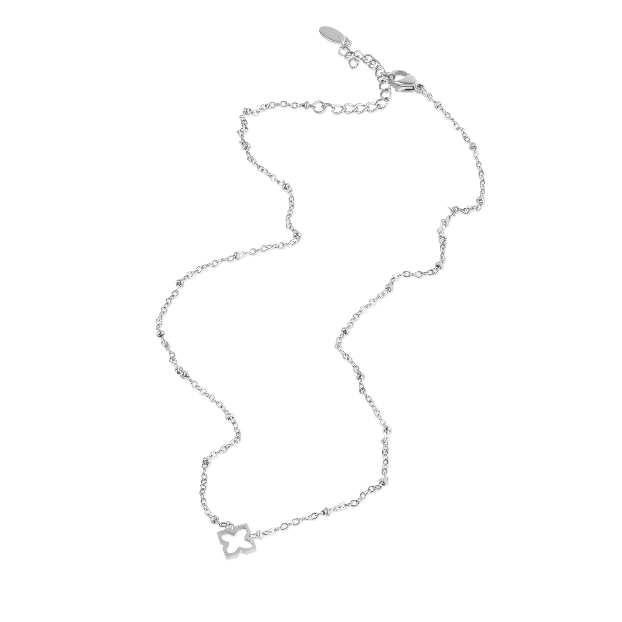 Elfrida - Kløverhalskjede Rustfritt Stål - Image 3