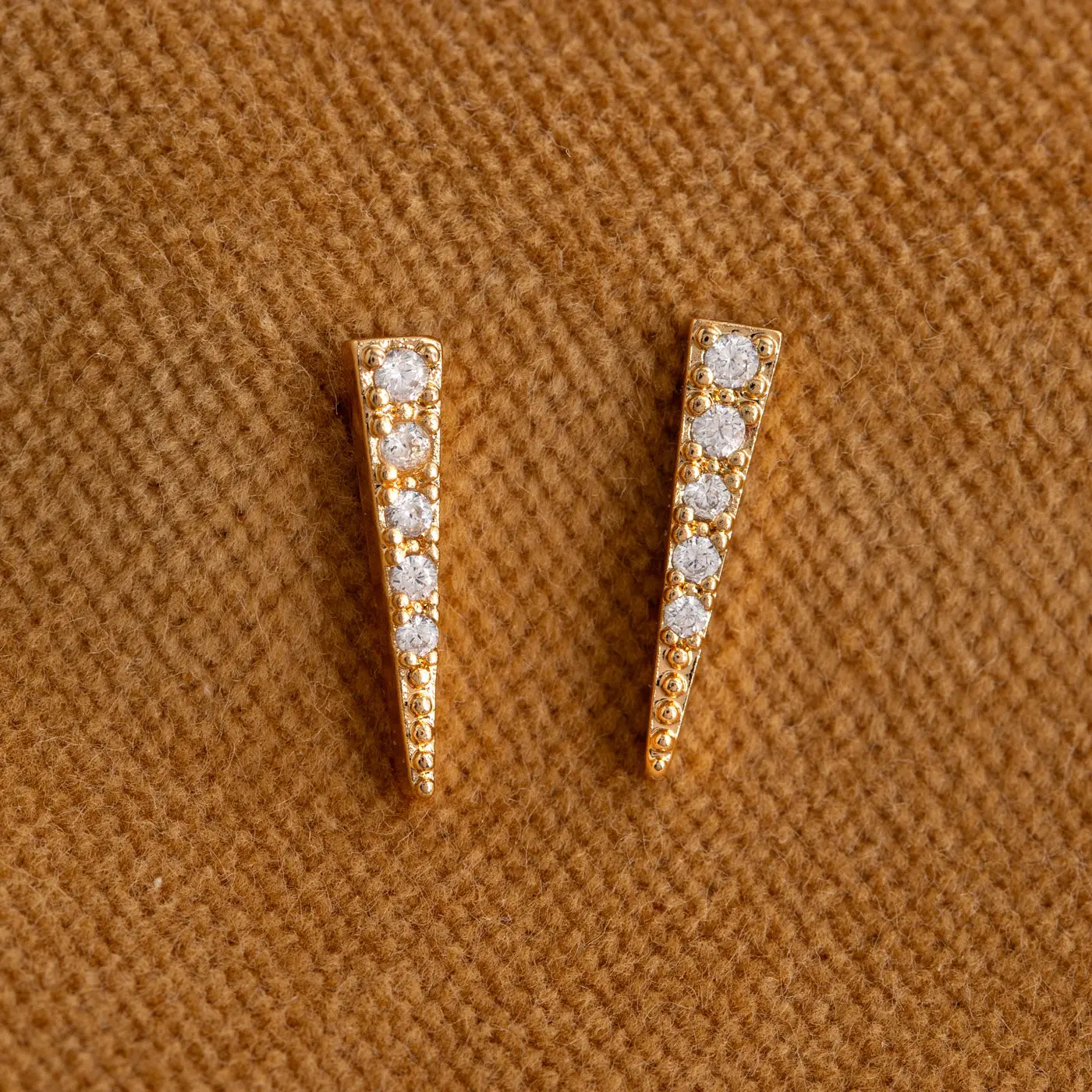 Eliza - Spike Crystal Ear Studs - Image 3