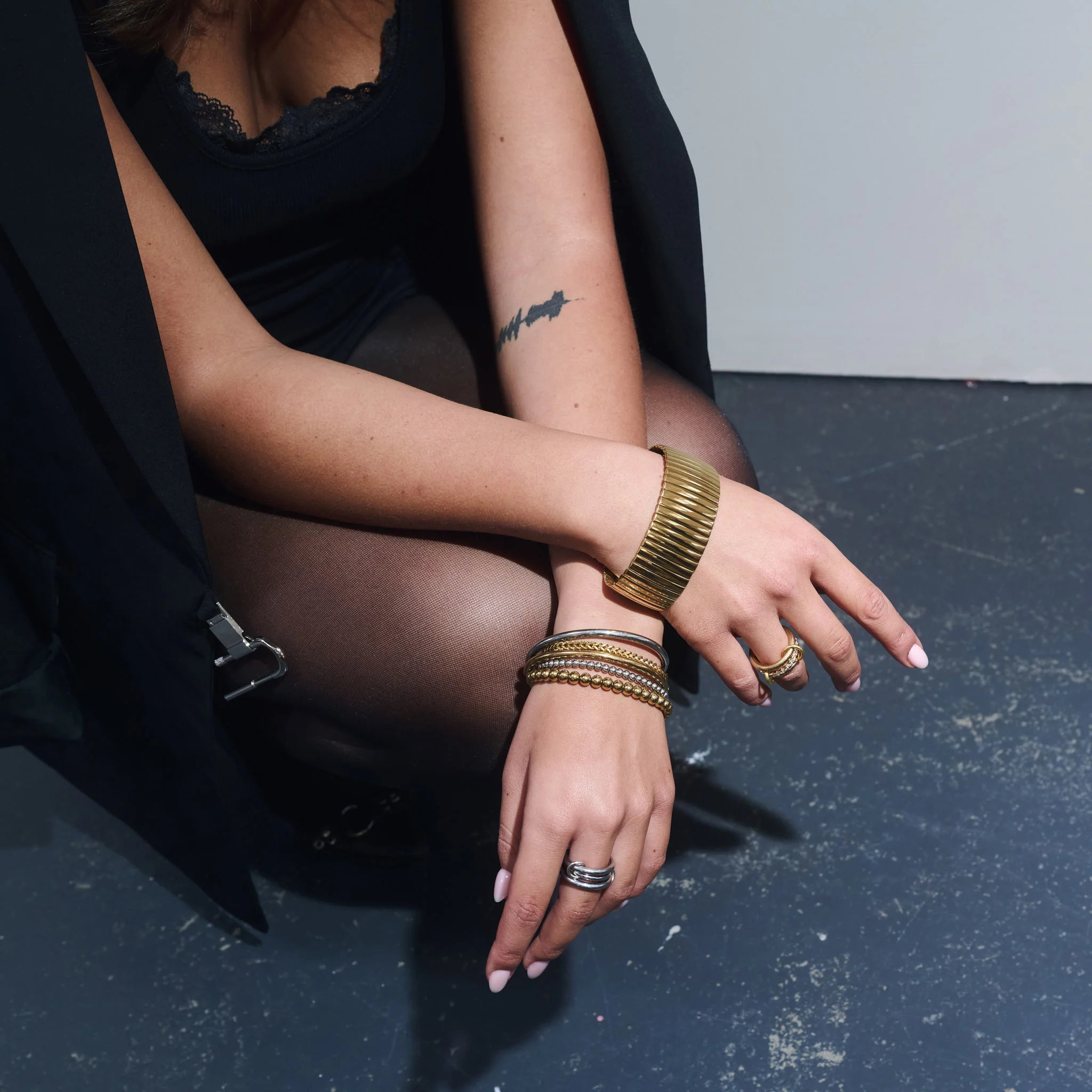 Ethel - Ringstack Krystall Rustfritt Stål - Image 11