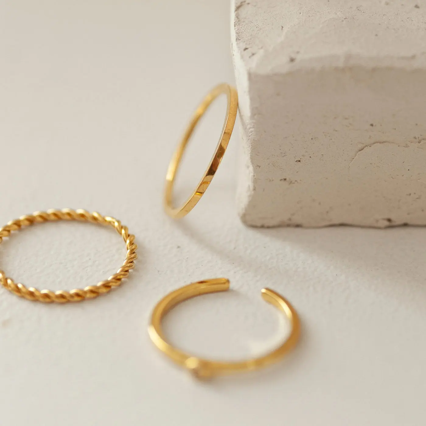 Evi - Enkel elegant ring i rustfritt stål - Image 3