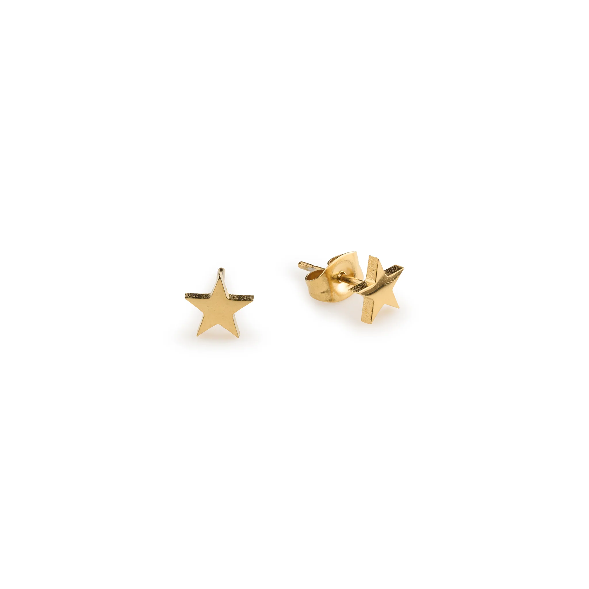 Grace - Stjerne Mini Studs Øredobber Rustfritt Stål - Image 2