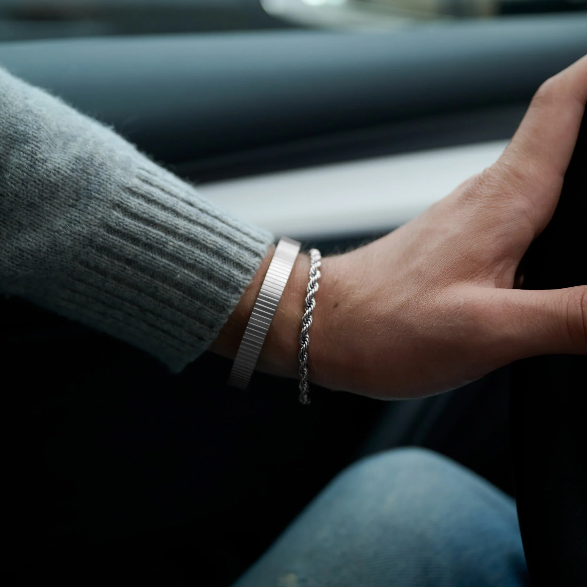 Gustav - Rope Chain Armbånd Rustfritt Stål - Image 5