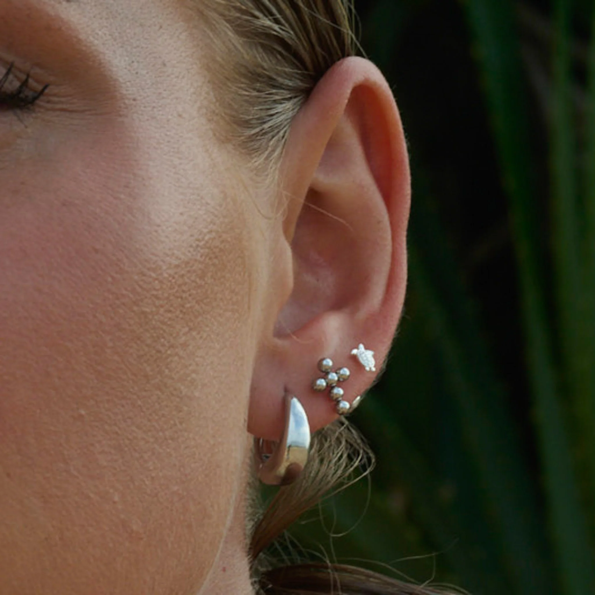 Hedvig - Klassisk Wide Hoops Ørering Rustfritt Stål - Image 19