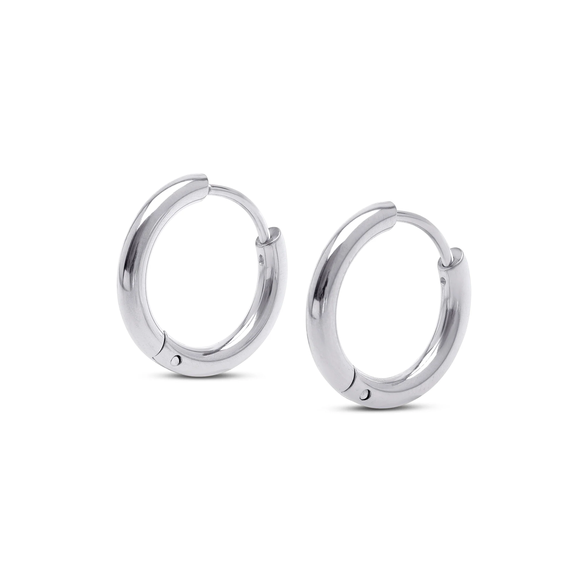 Hollie - Hoops Øredobber 13mm rustfritt stål