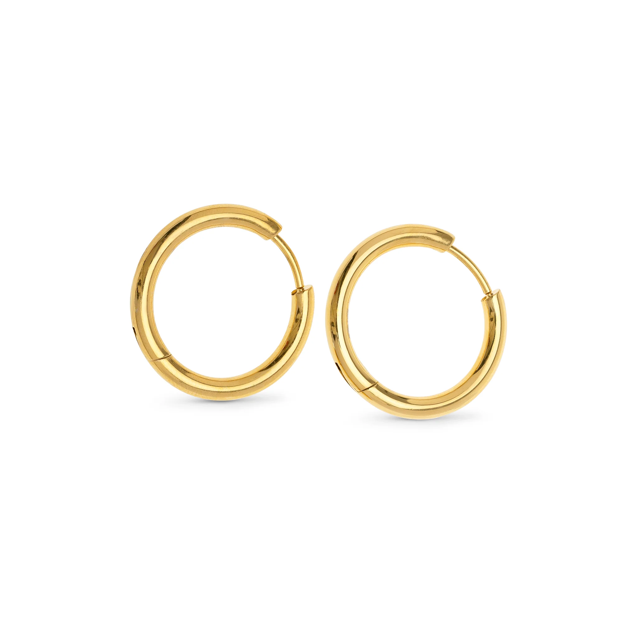 Hollie - Hoops Øredobber 13mm rustfritt stål - Image 2