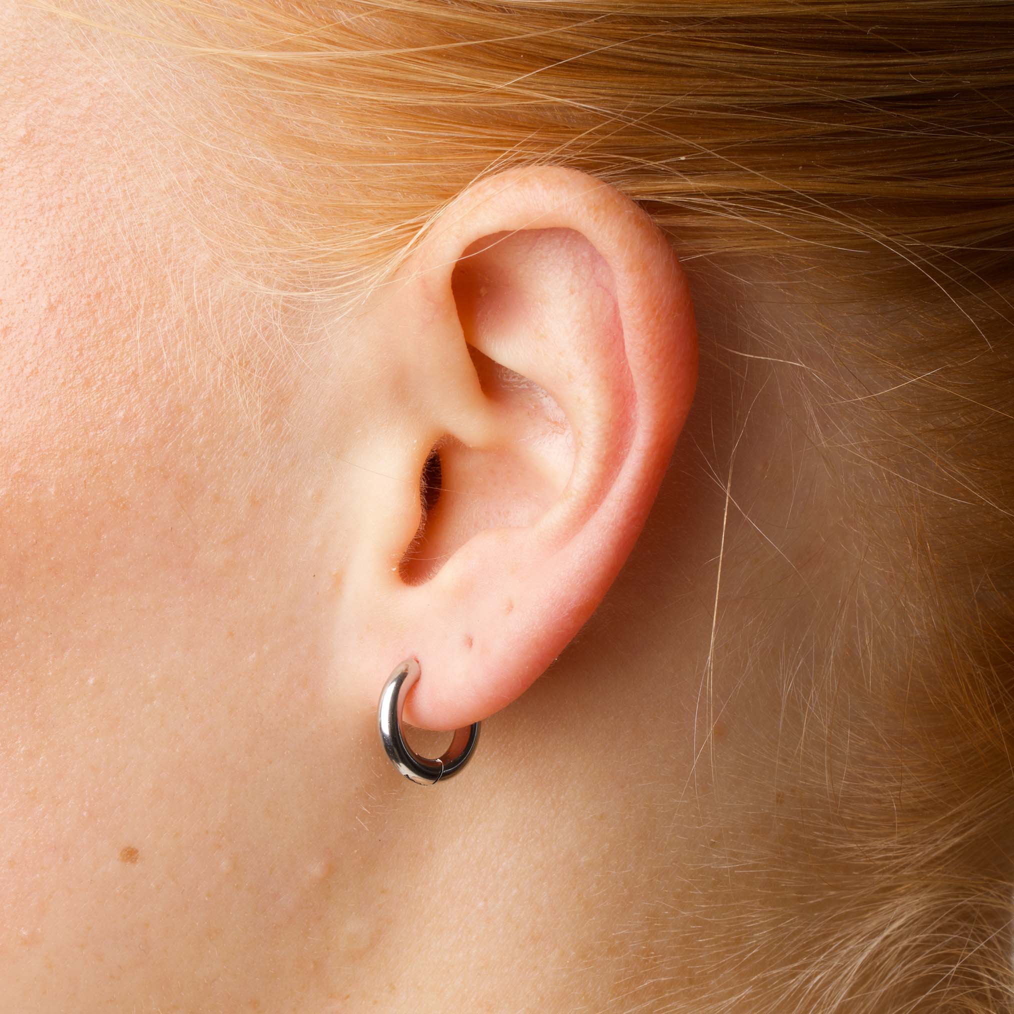 Hollie - Hoops Øredobber 13mm rustfritt stål - Image 6