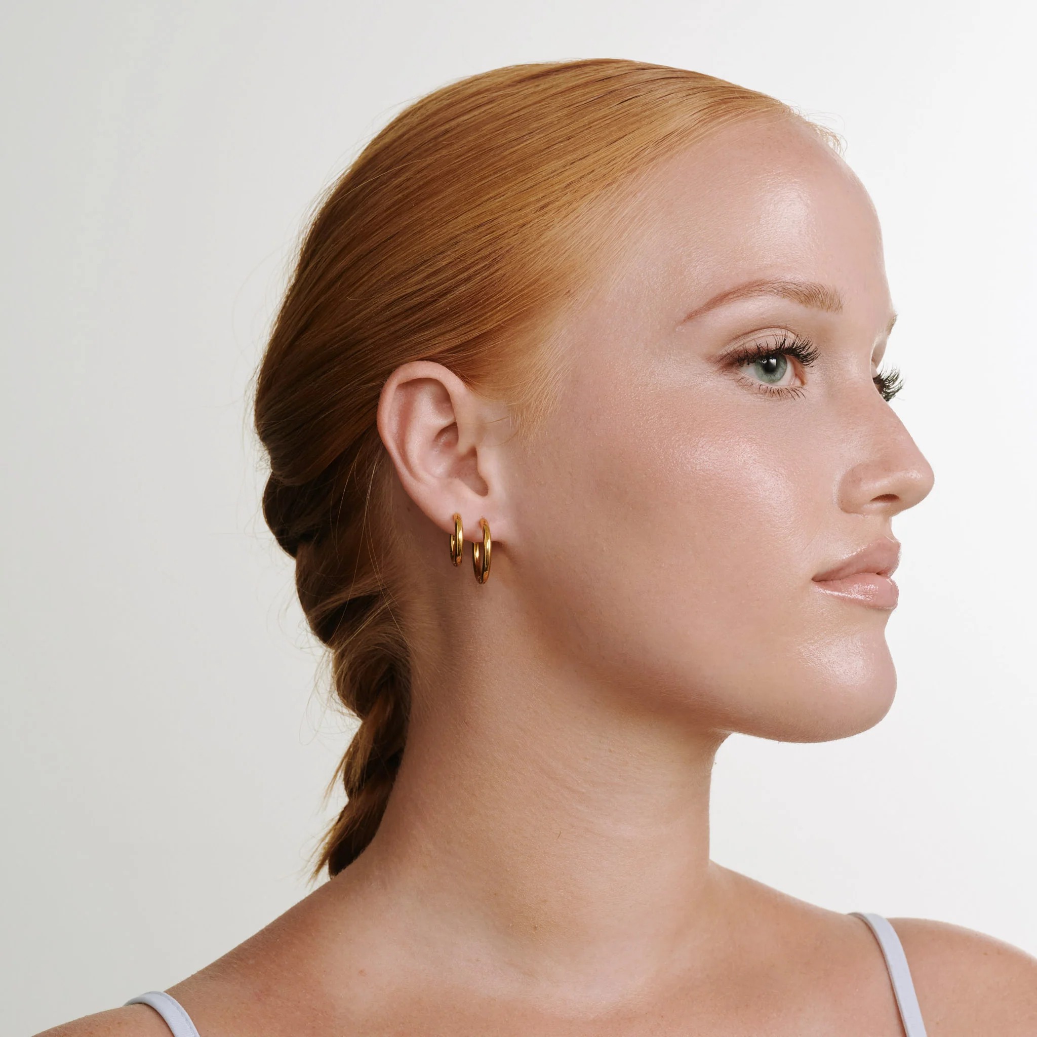 Hollie - Hoops Øredobber 21mm Rustfritt Stål - Image 12