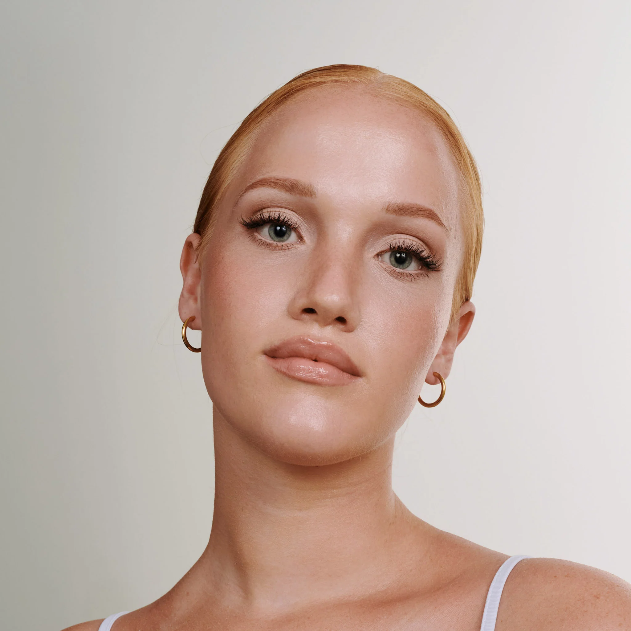 Hollie - Hoops Øredobber 21mm Rustfritt Stål - Image 5