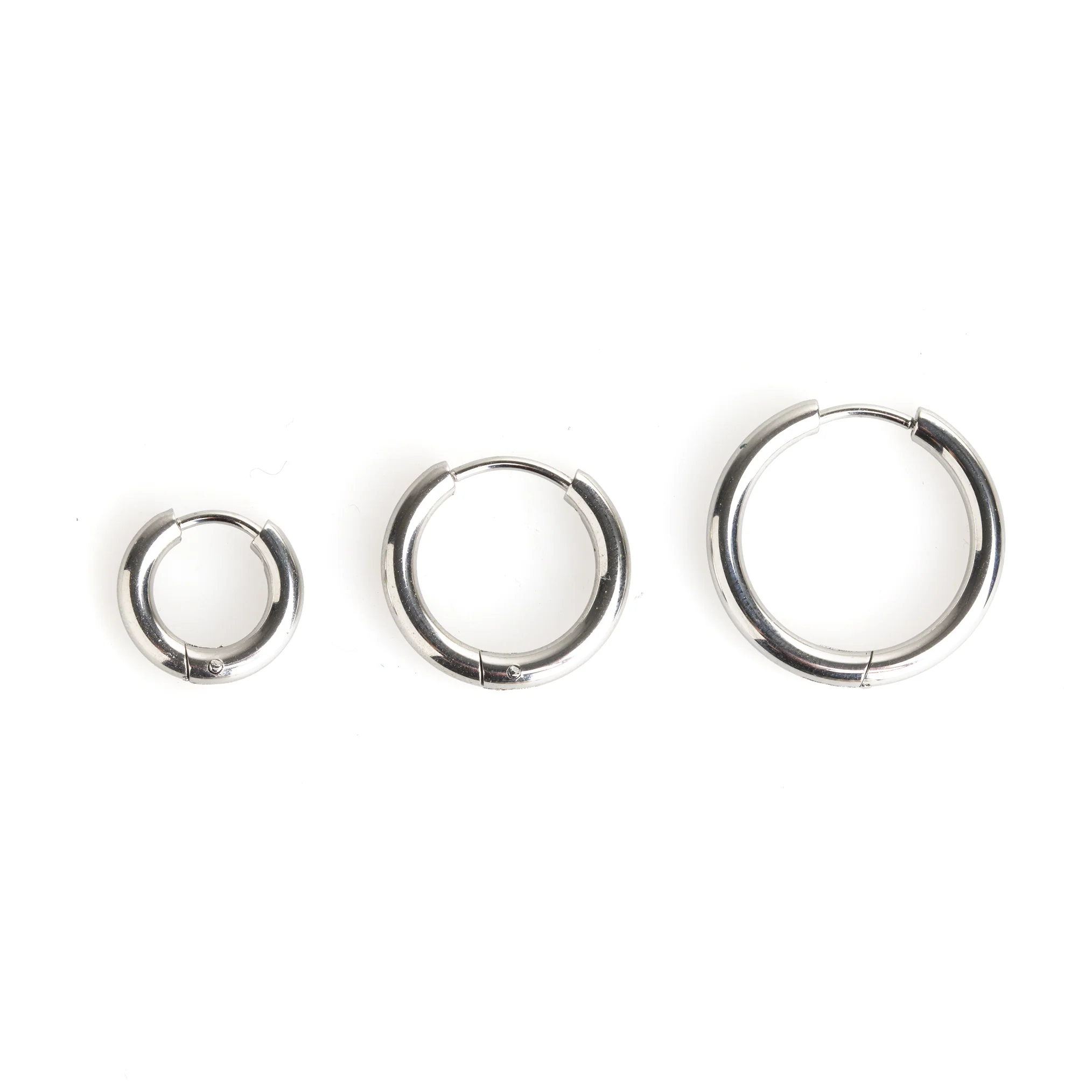 Hollie - Hoops Øredobber 21mm Rustfritt Stål - Image 7