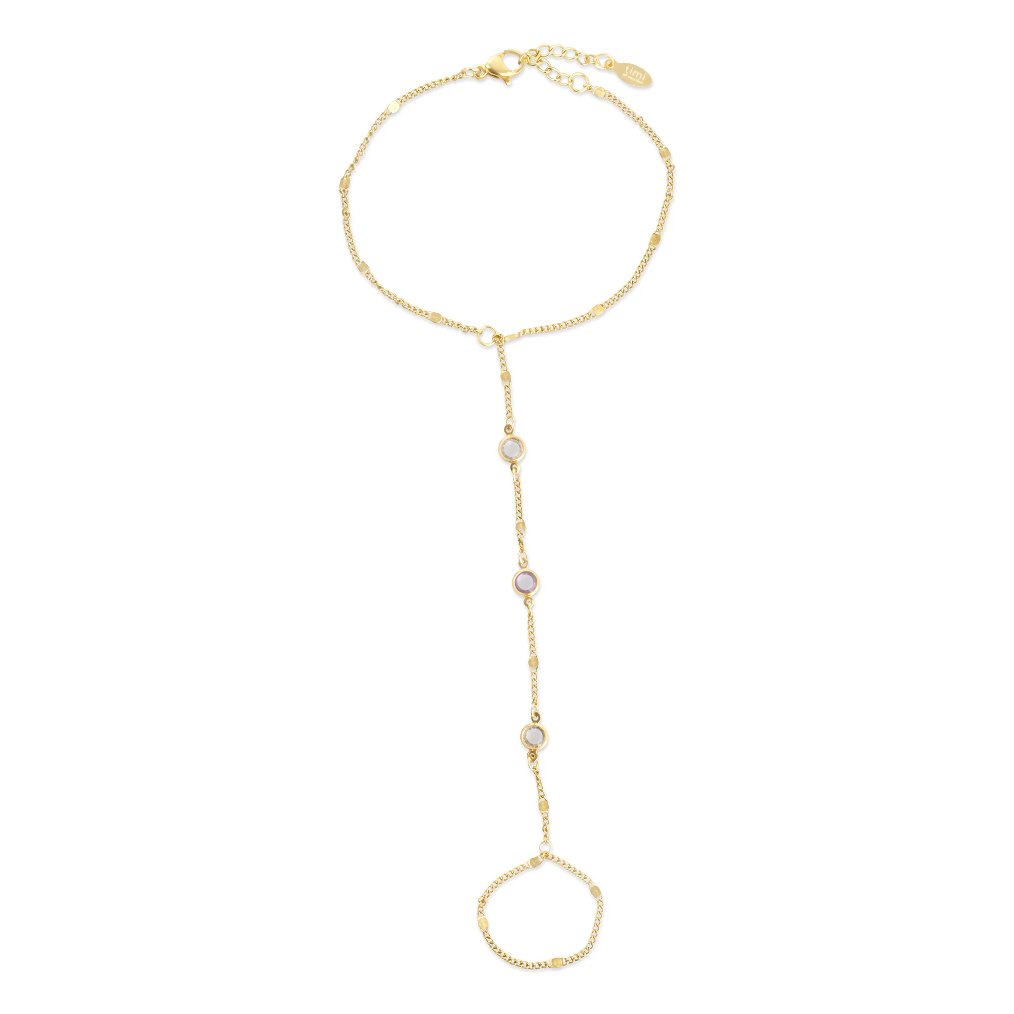 Ioana - Crystal Armlet Rustfritt stål