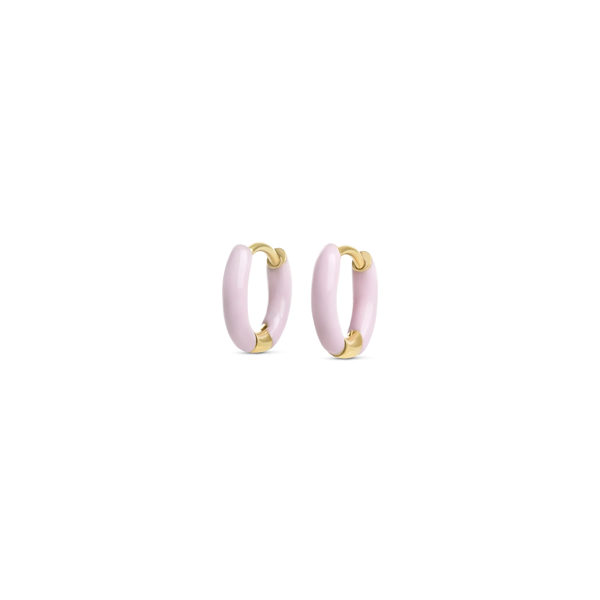 Kaja - Huggie Hoops Øredobber Rustfritt Stål - Image 3