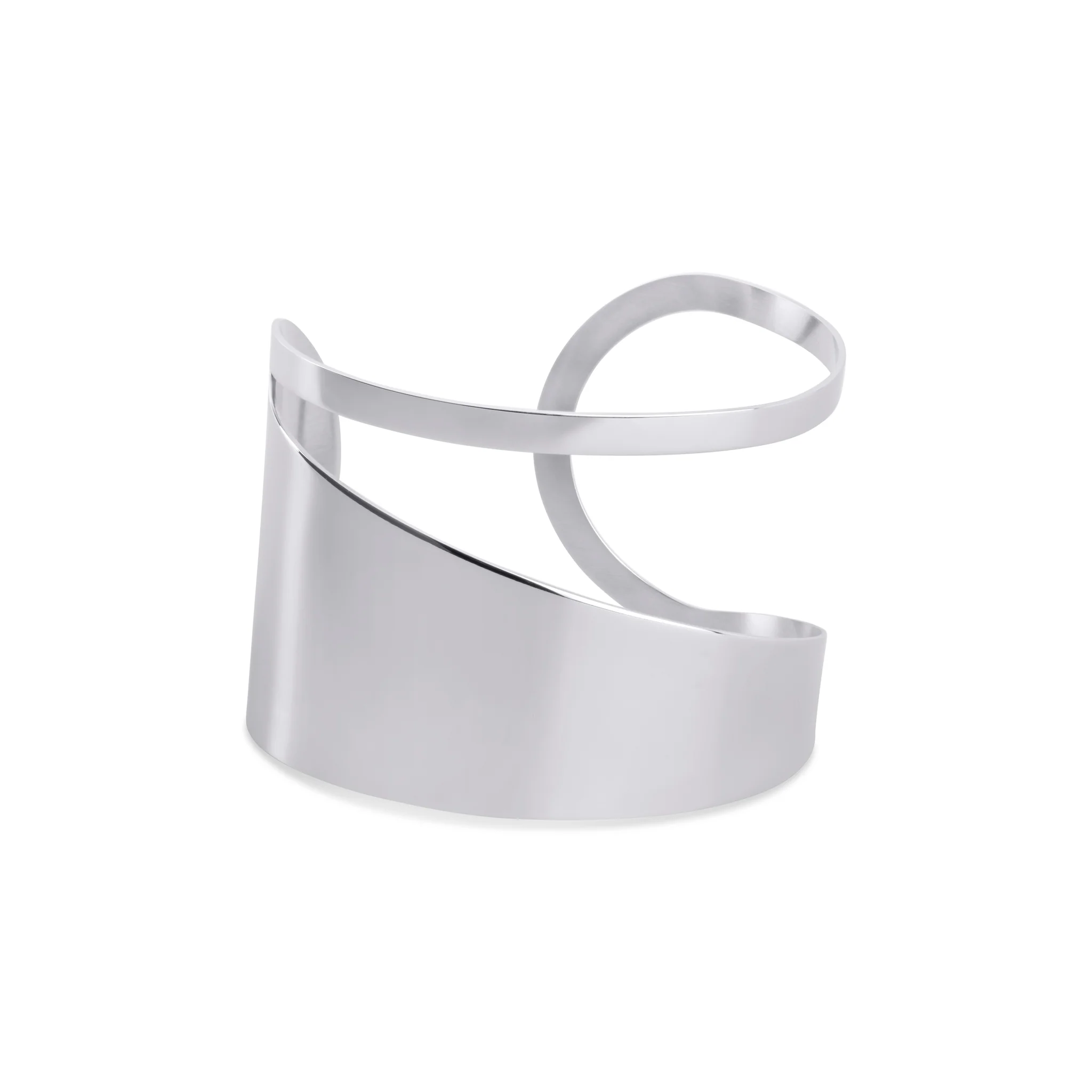 Krista - Chunky Bangle Armbånd Rustfritt Stål
