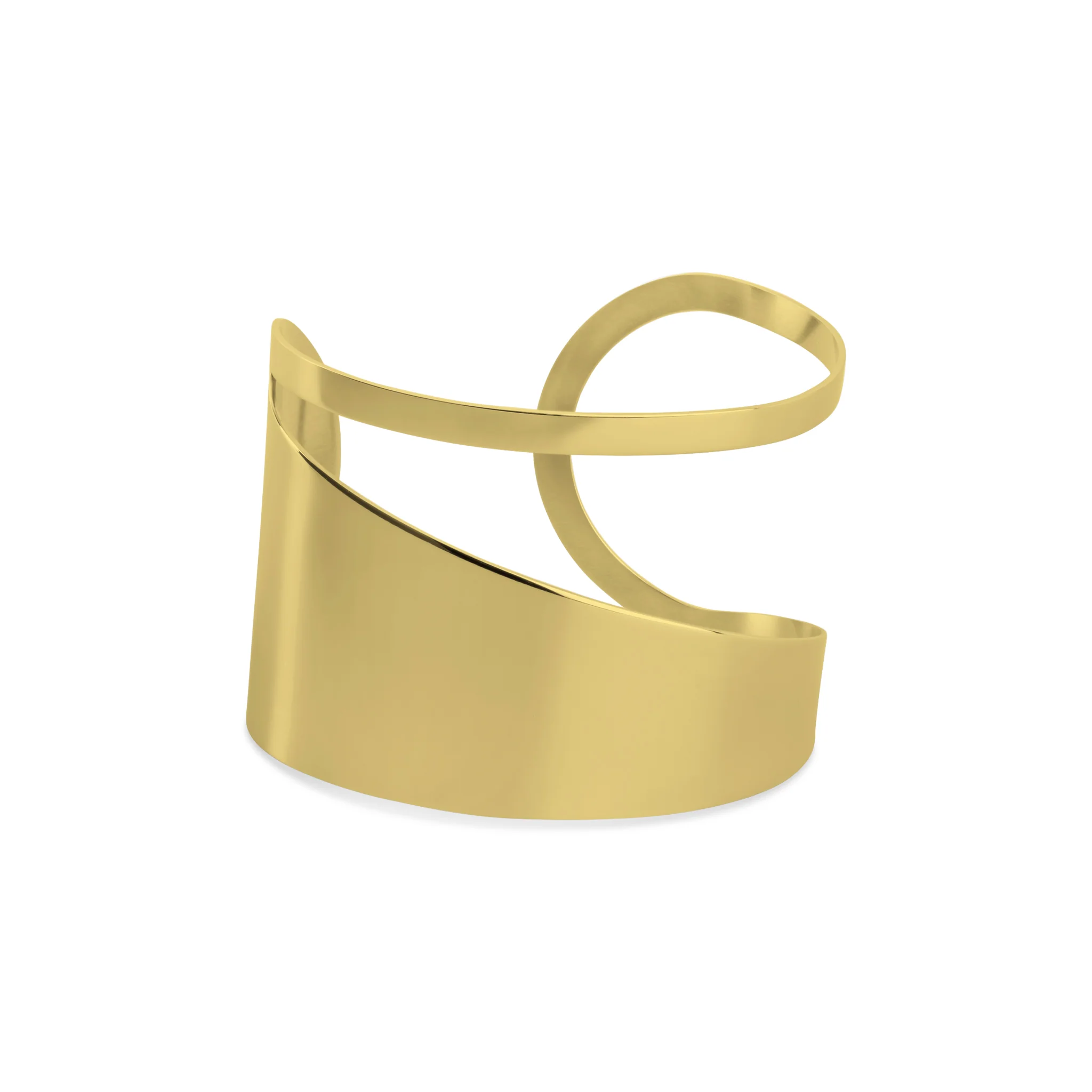 Krista - Chunky Bangle Armbånd Rustfritt Stål - Image 2