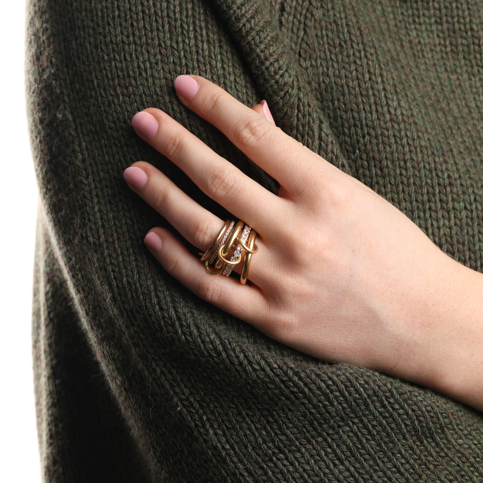 Kristina - Ringstack Luxe Rustfritt Stål - Image 2