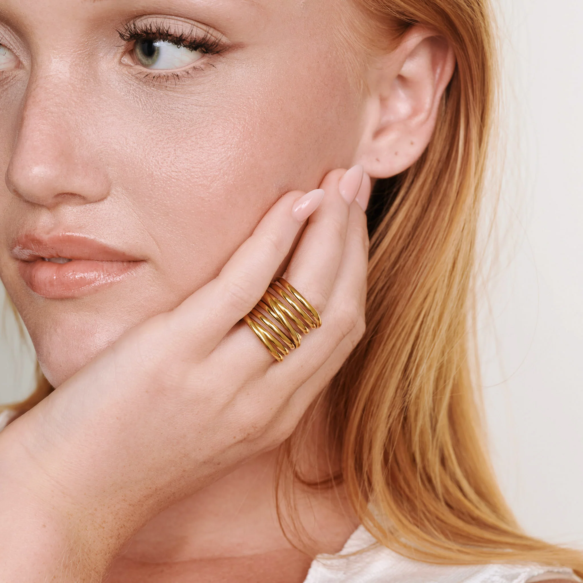 Kylie - Multilayer Ring Rustfritt Stål - Image 3