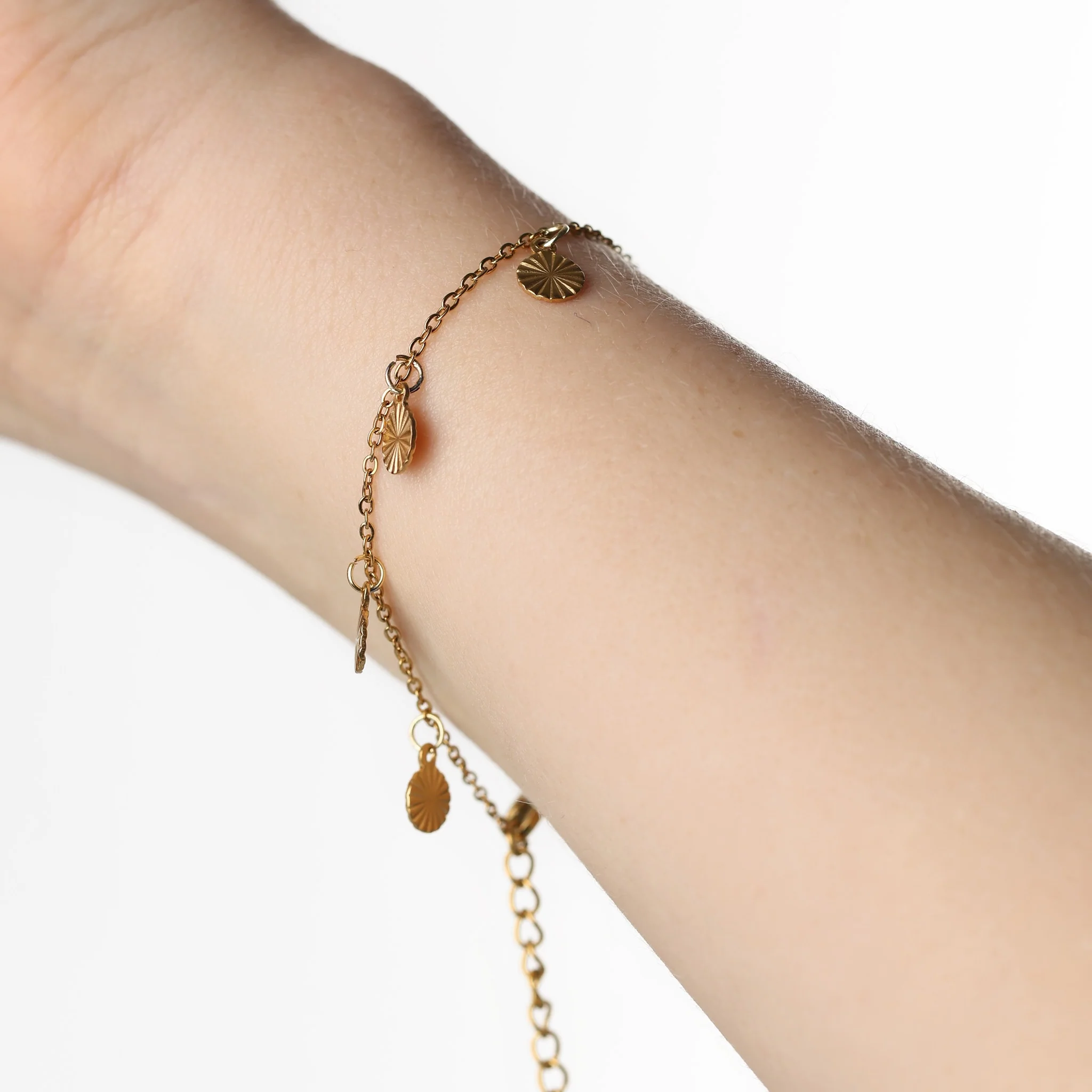 Liv - Mynt Charm Armbånd Rustfritt Stål - Image 3