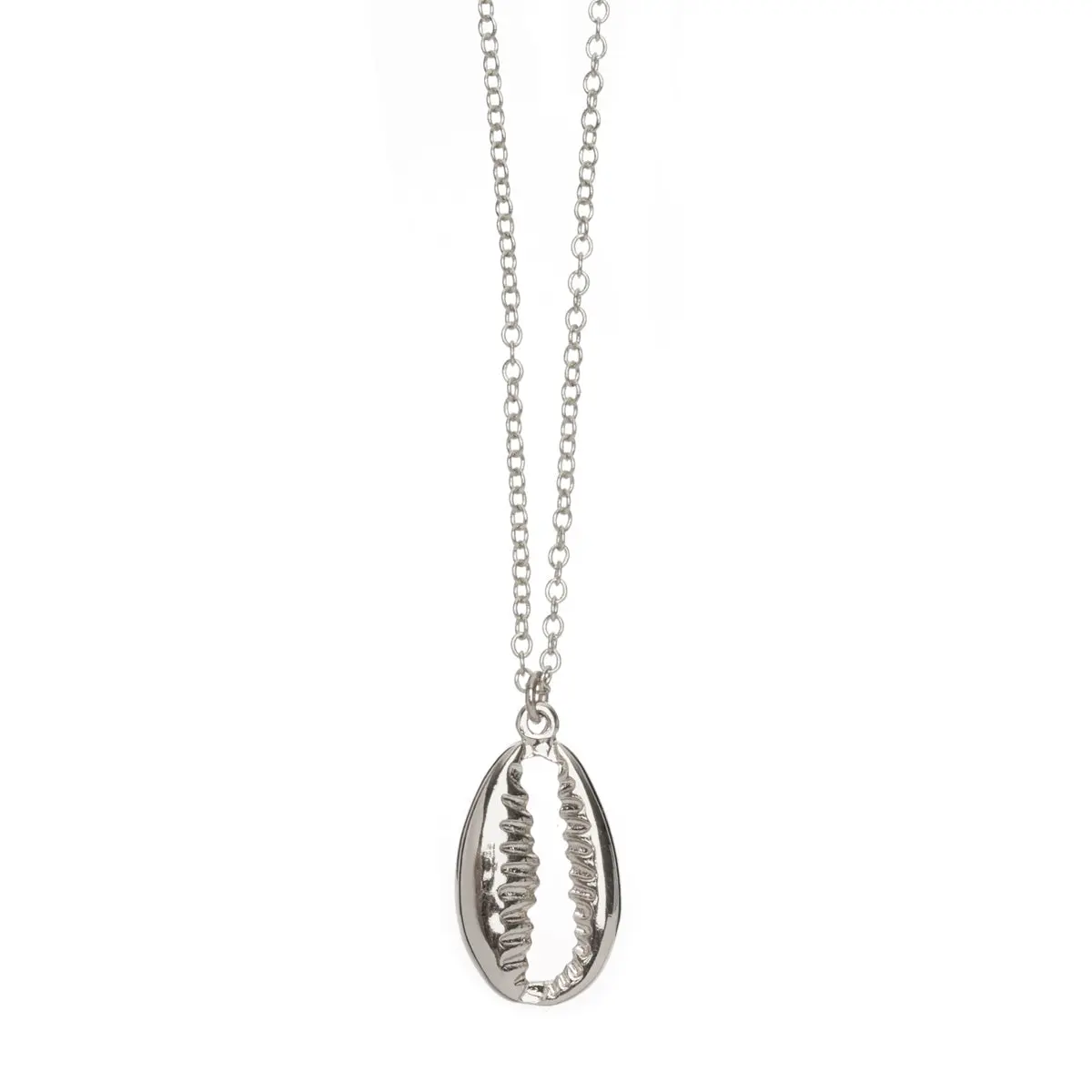 Langt halskjede med Cowrie Shell anheng - Image 3