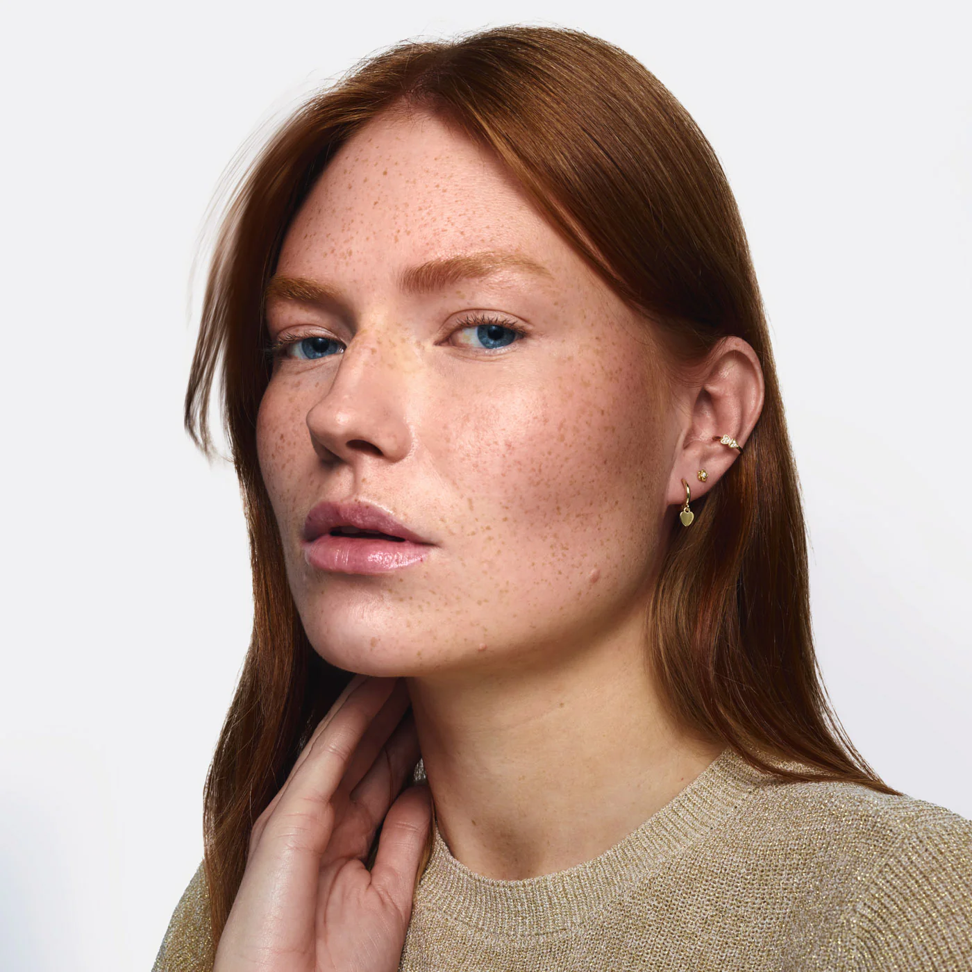 Lupin - Blomst med krystall øredobber - Image 5