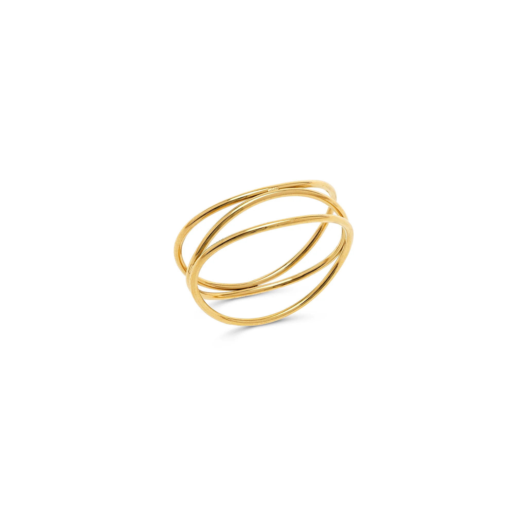 Maria - Interlocked Ring Rustfritt Stål - Image 3