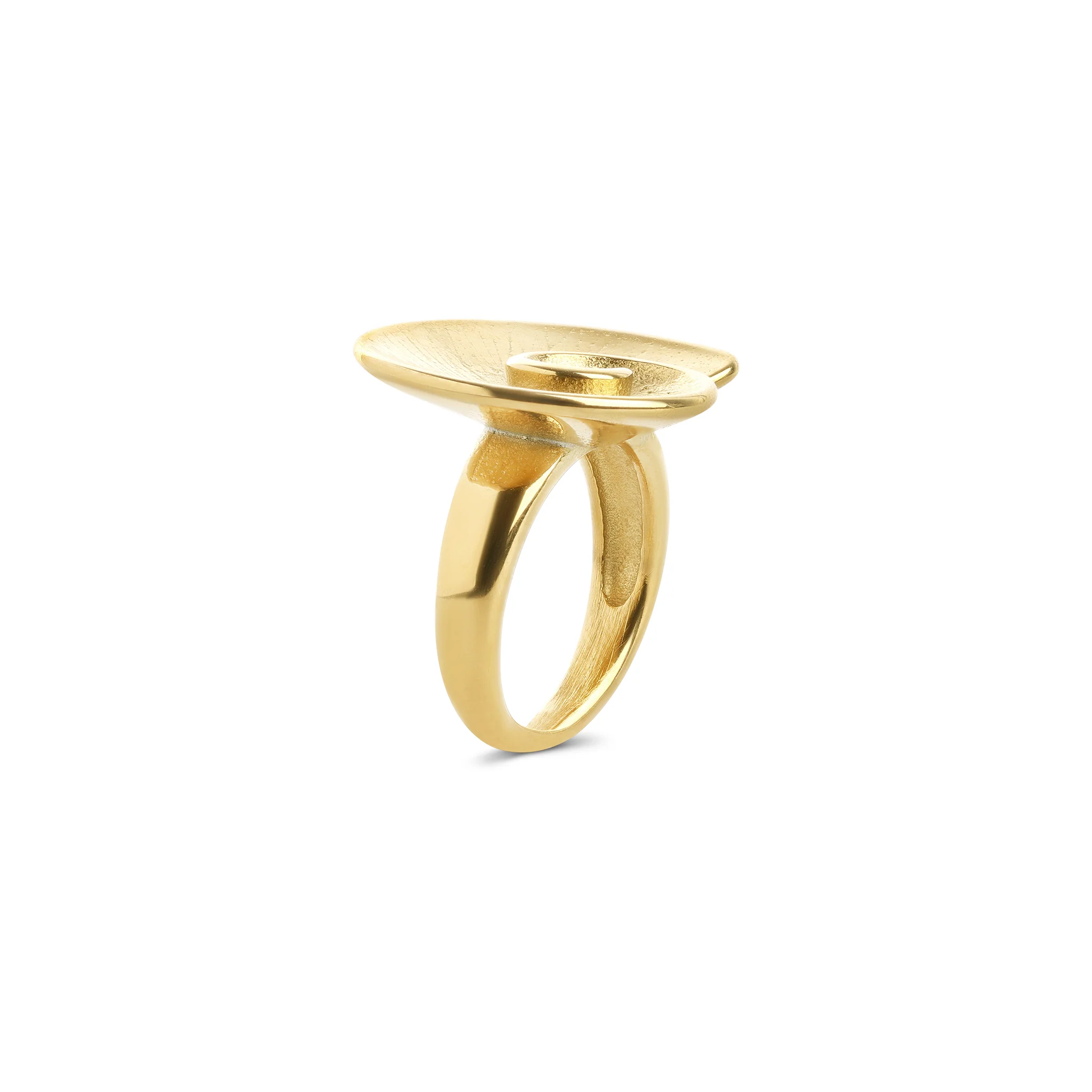 Marla - Shell Ring Rustfritt stål - Image 3