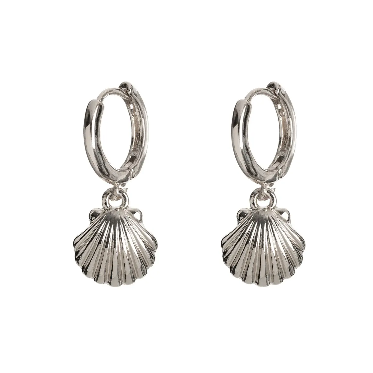 Mermaid Shell Hoop øredobber - Image 4