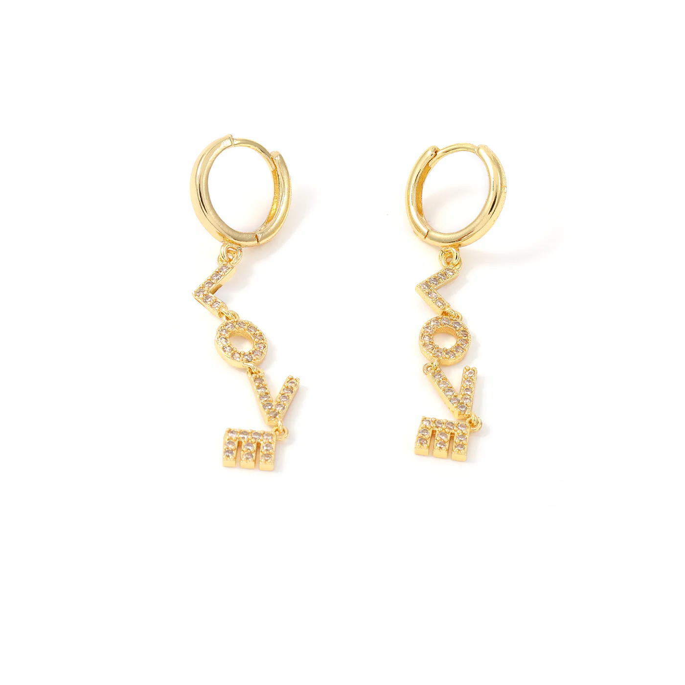 Millie – Love Letter Hoops Øredobber - Image 3