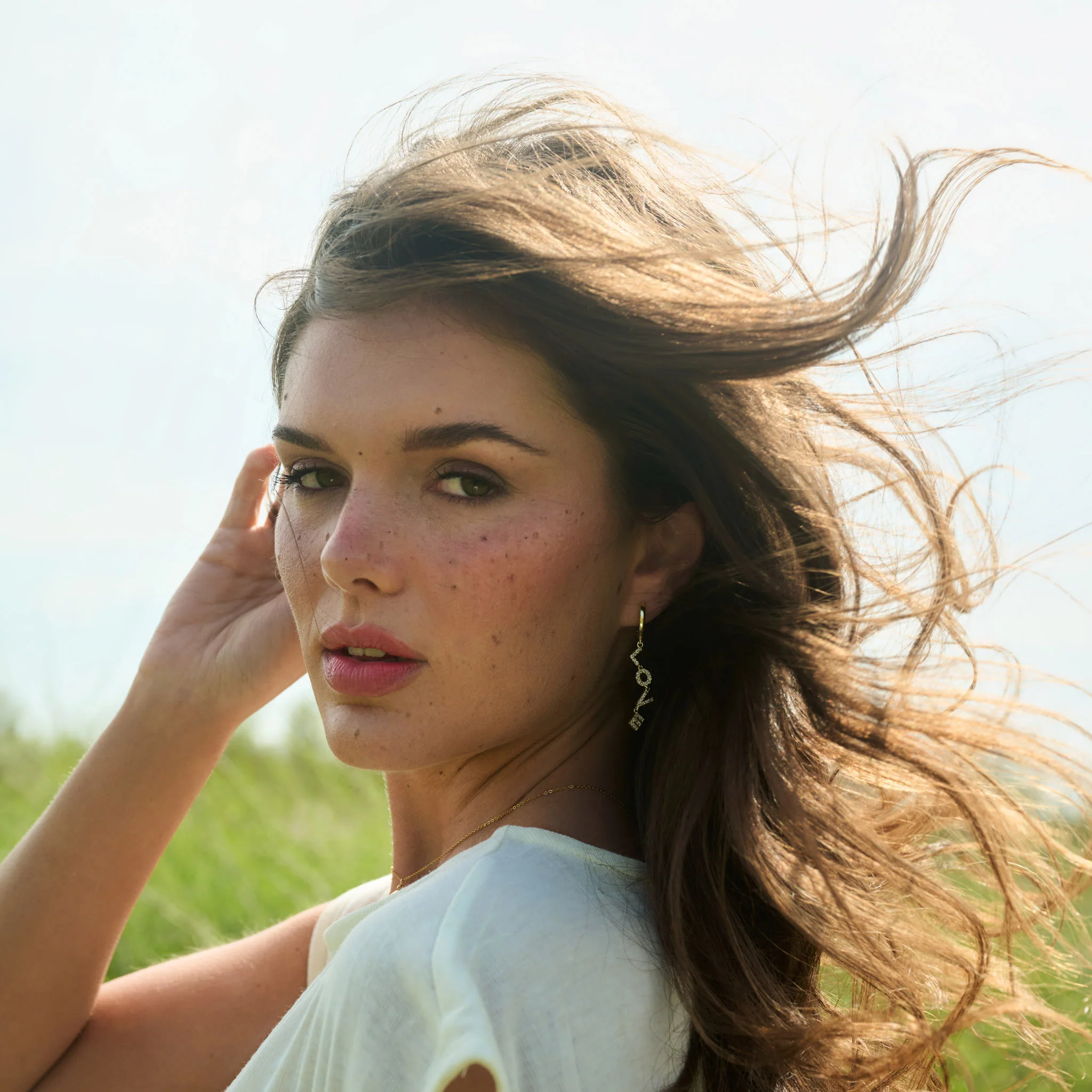 Millie – Love Letter Hoops Øredobber - Image 9