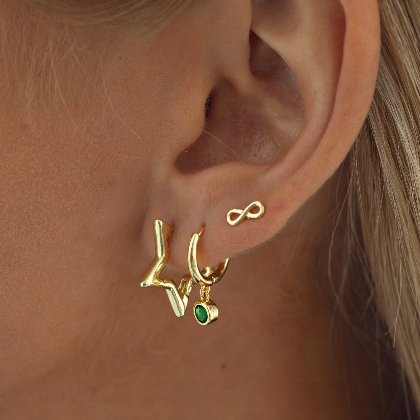 Noa - Small Infinity Stud øredobber - Image 3