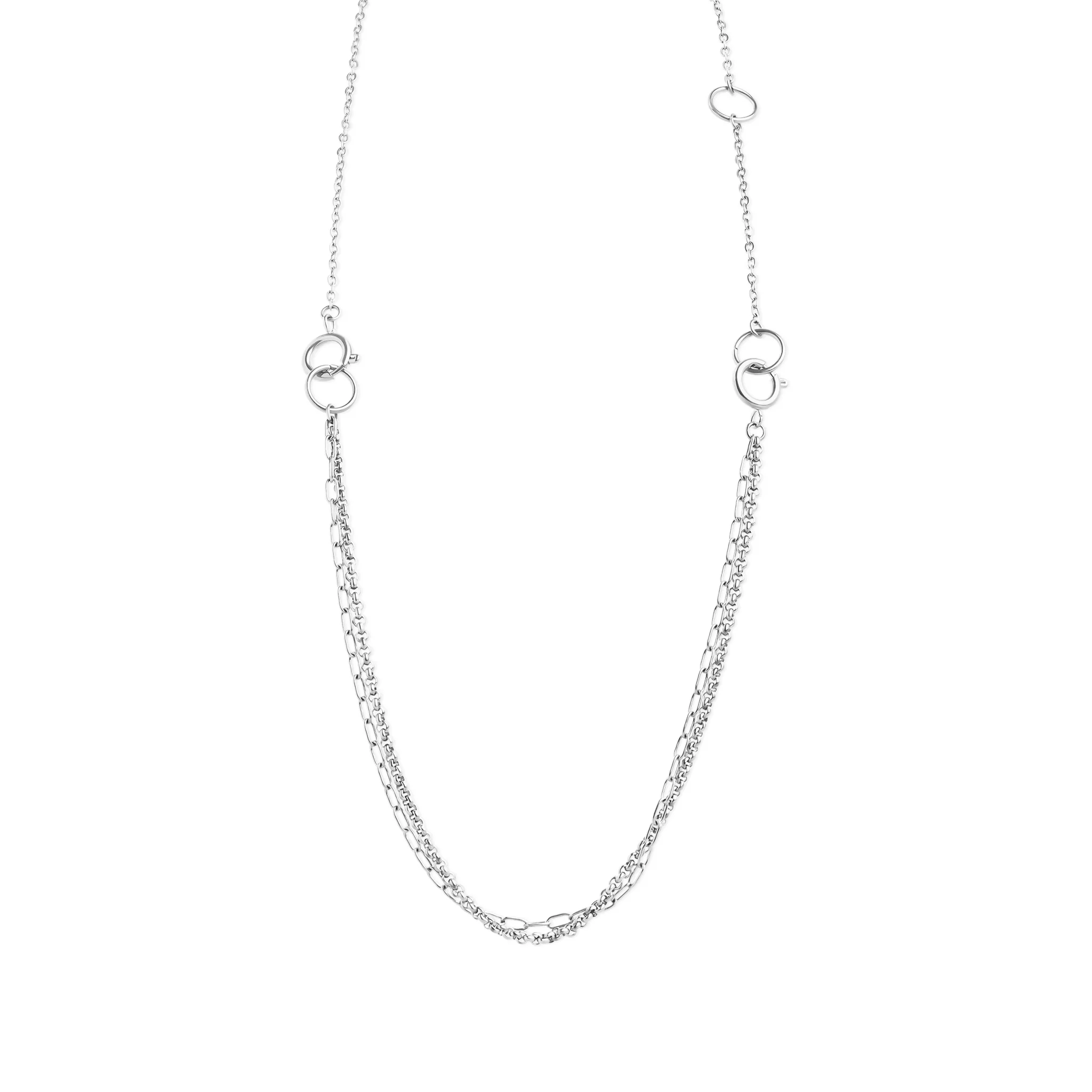 Onyx - Layered Kjedehalskjede Rustfritt Stål - Image 4