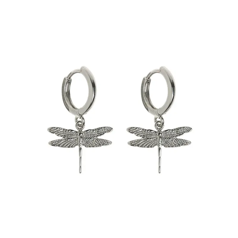 Dragonfly Small Hoop øredobber - Image 4