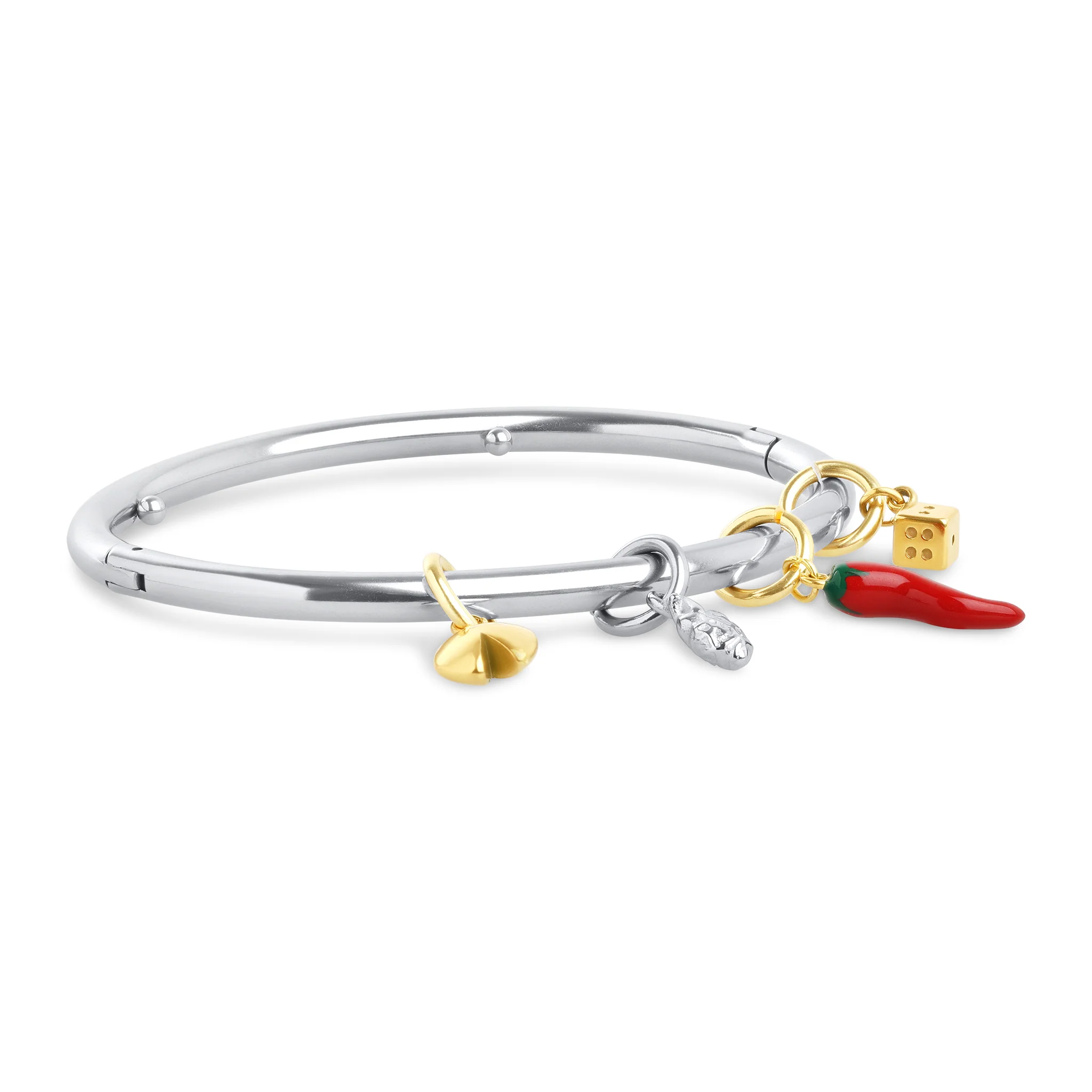 Peg - Elegant armbånd i rustfritt stål - Image 3