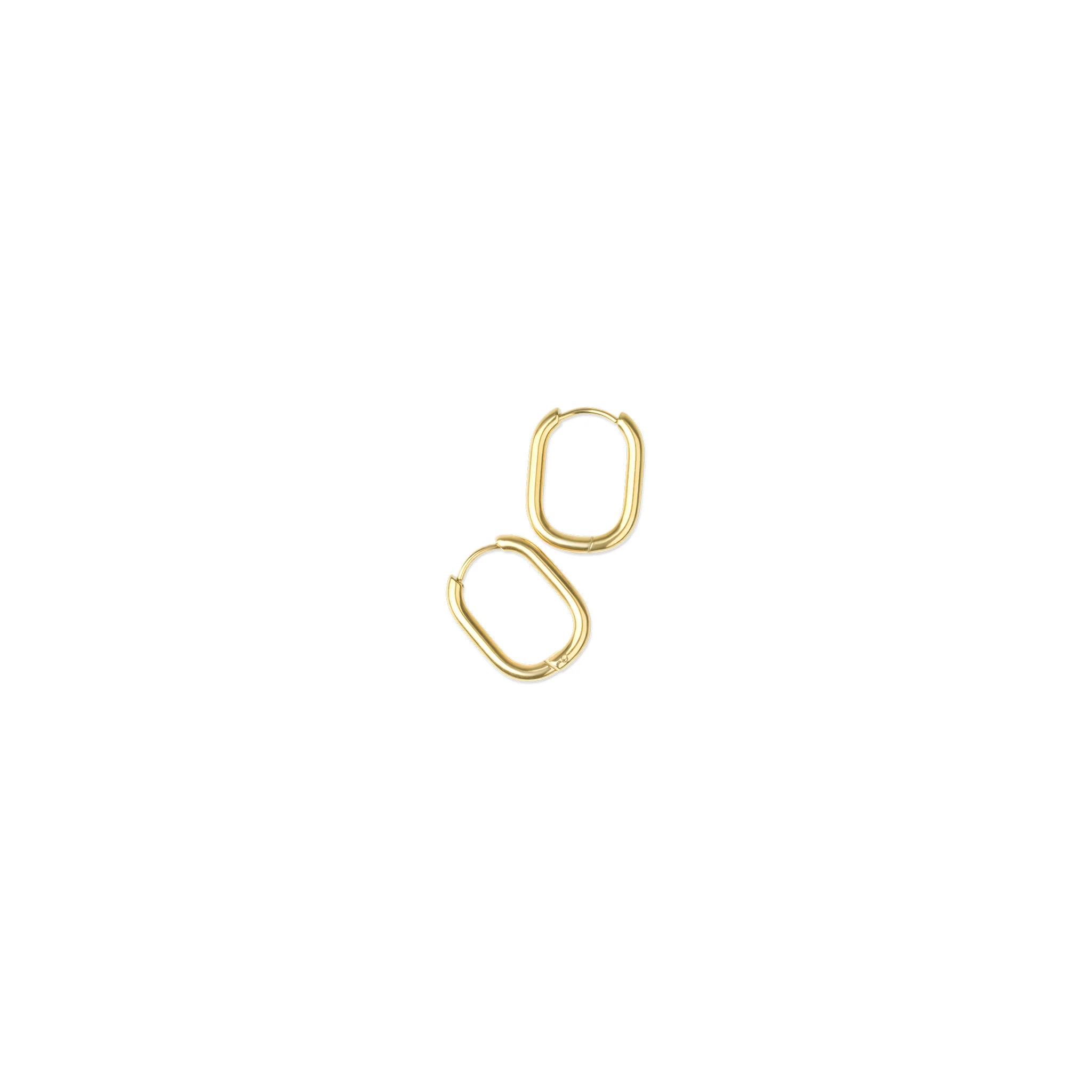 Pernille - Hoop Earrings Rustfritt Stål - Image 3