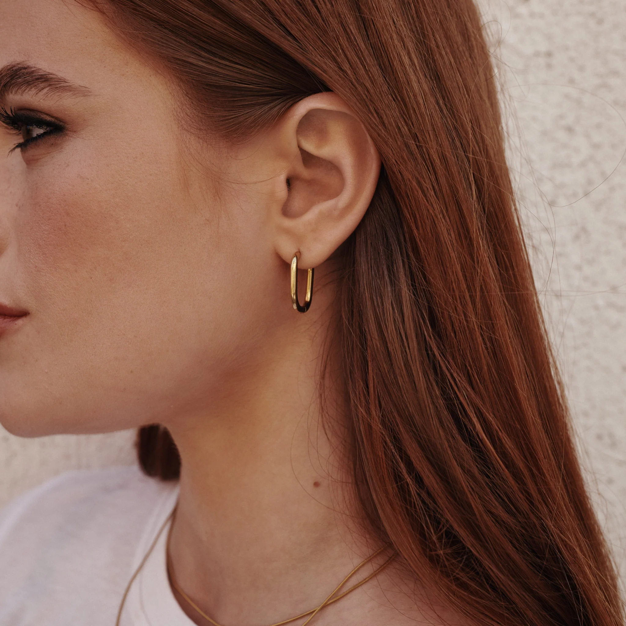 Pernille - Hoop Earrings Rustfritt Stål - Image 4
