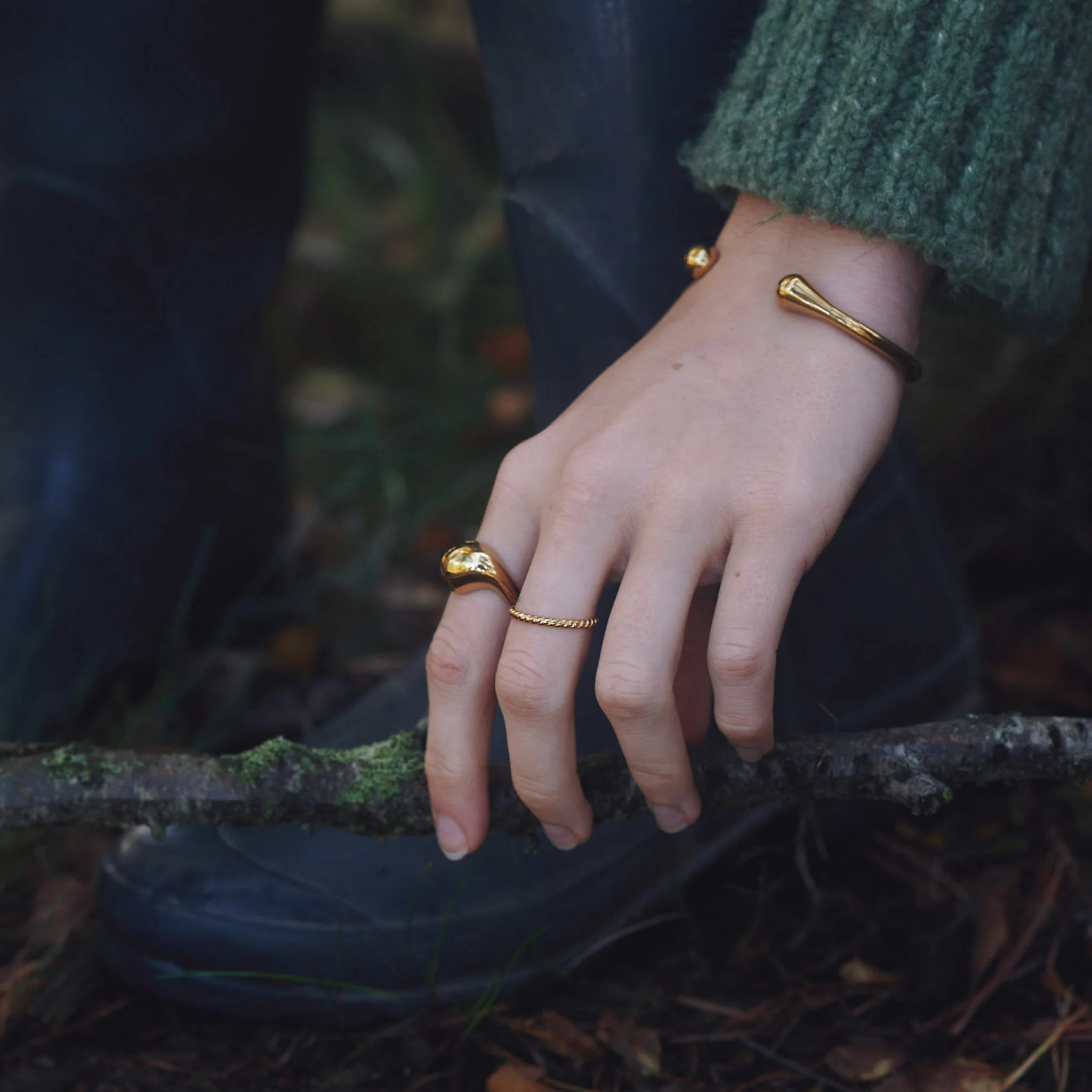 Petra - Bangle Armbånd Rustfritt Stål - Image 6