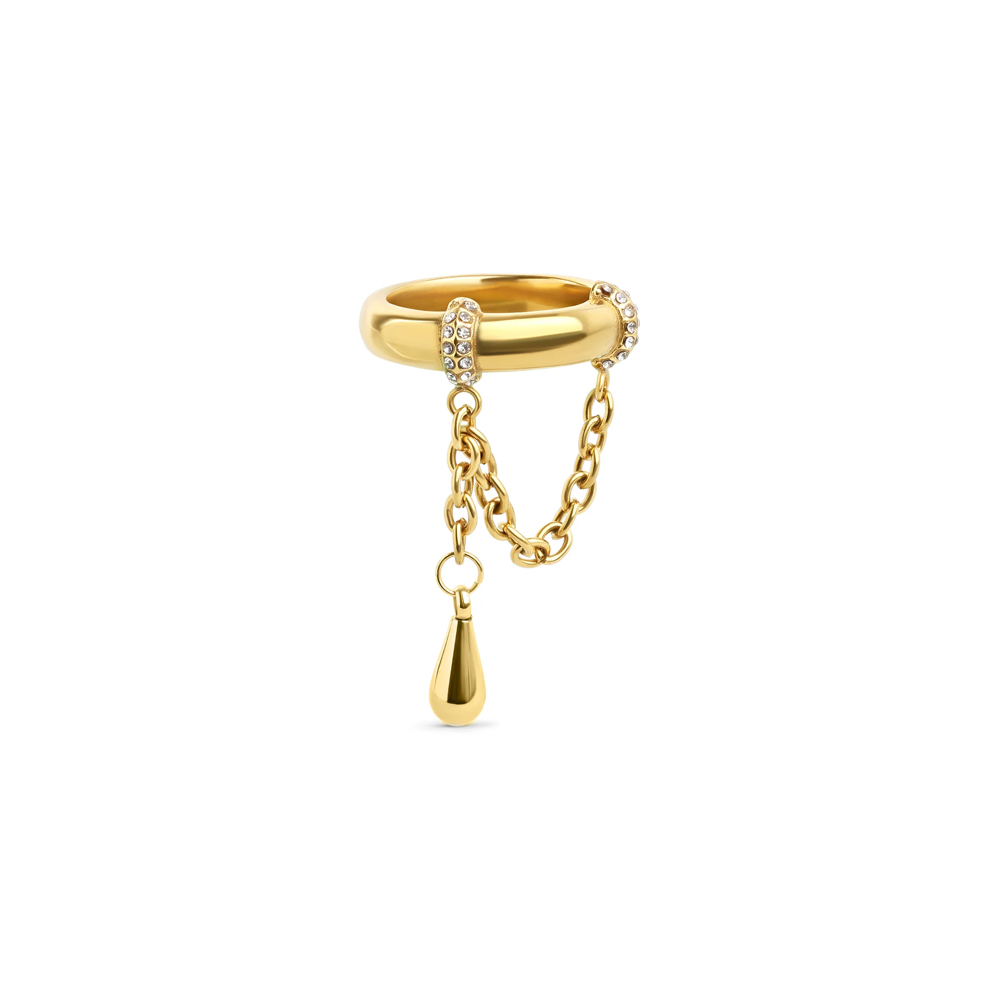 Rain - Chain Ring Rustfritt Stål - Image 2