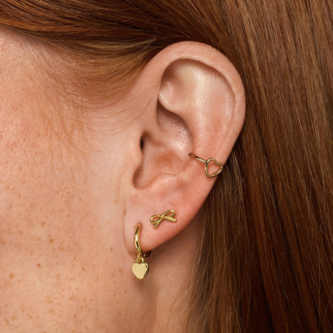 Sarah - Hjerteomriss Ear Cuff - Image 6