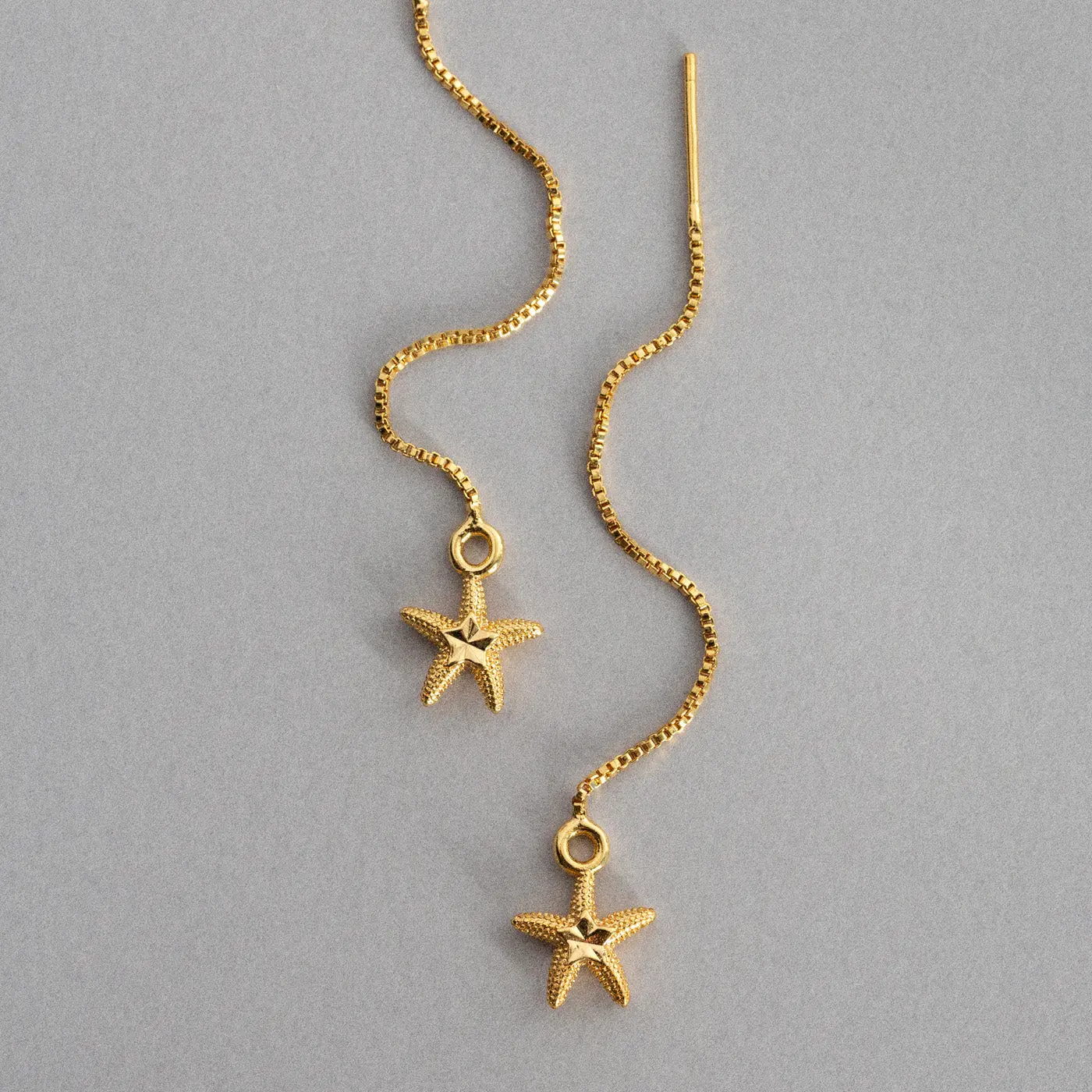 Signe - Starfish Chain Øredobber - Image 3