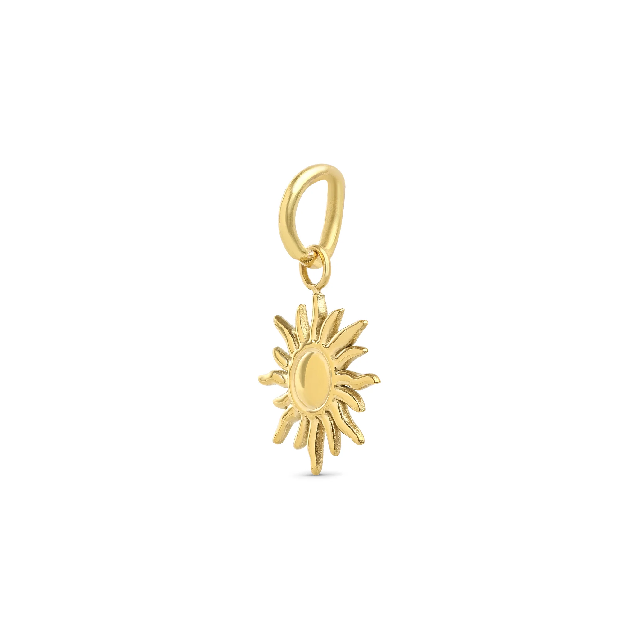 Sol - Sunburst Charm Rustfritt Stål - Image 2