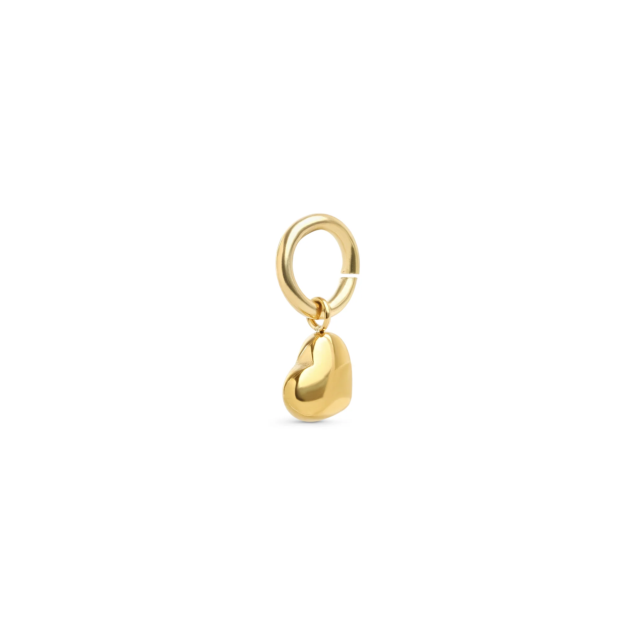 Suki - Hjerte Charm Rustfritt stål - Image 2
