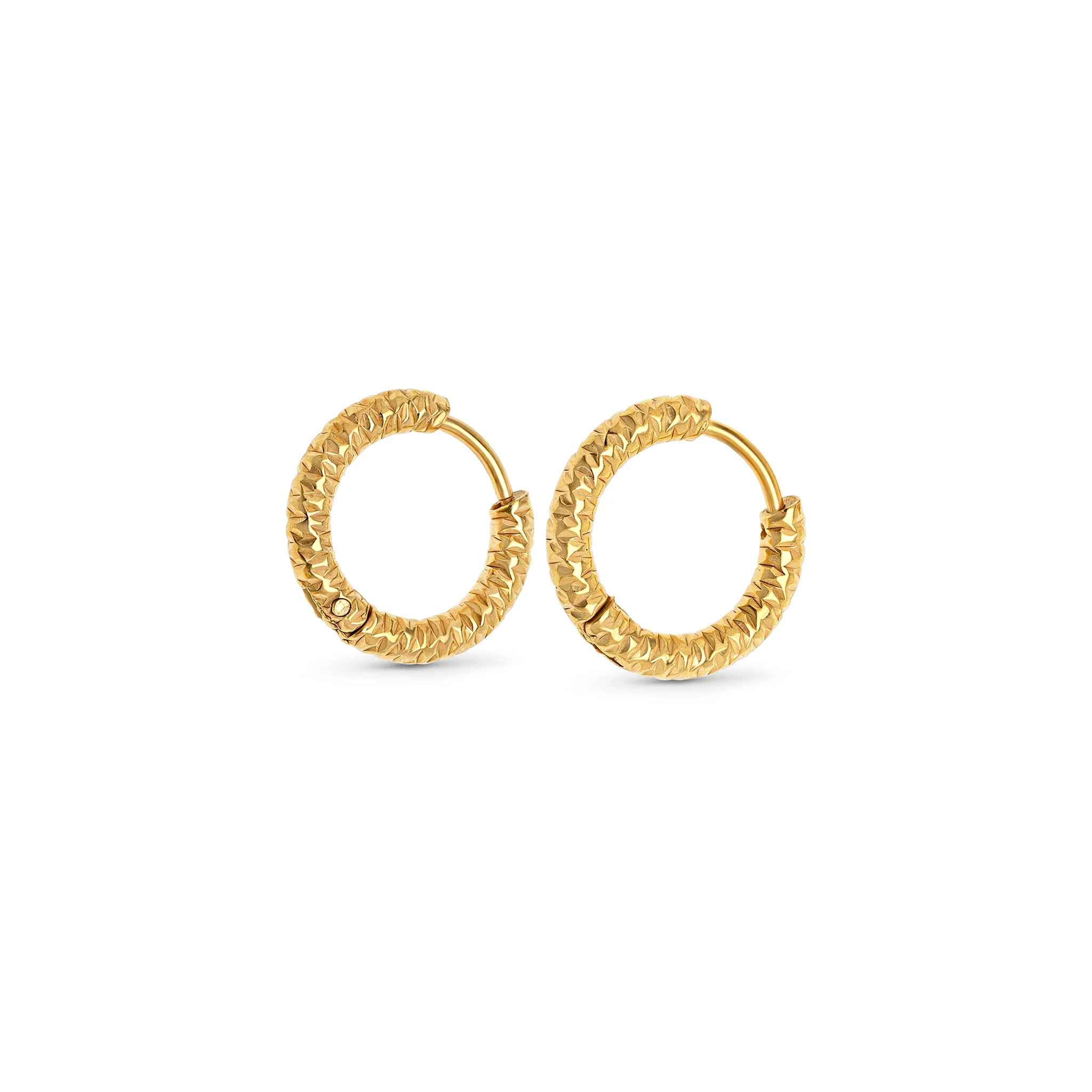 Torun - Øredobber Hoops 16mm Rustfritt Stål - Image 4
