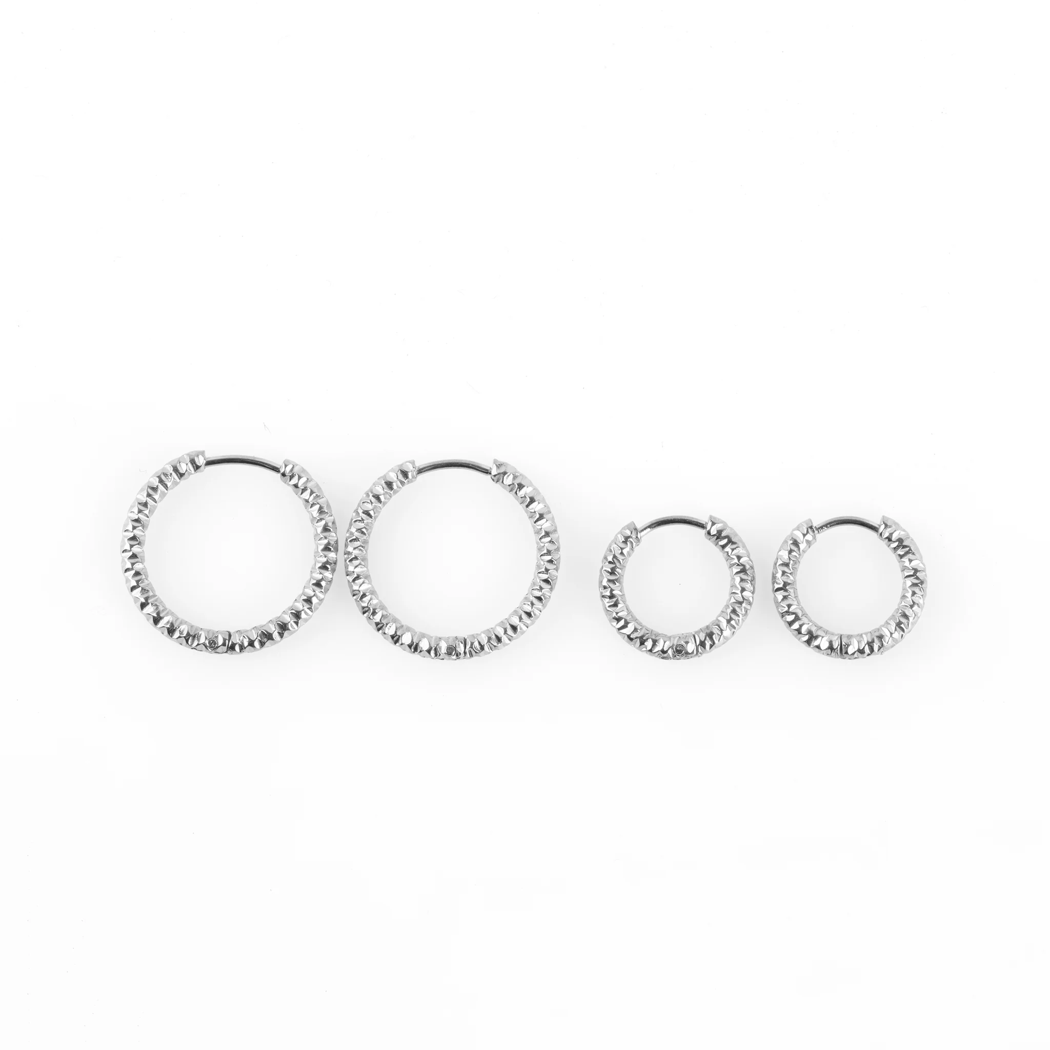 Torun - Øredobber Hoops 16mm Rustfritt Stål - Image 5