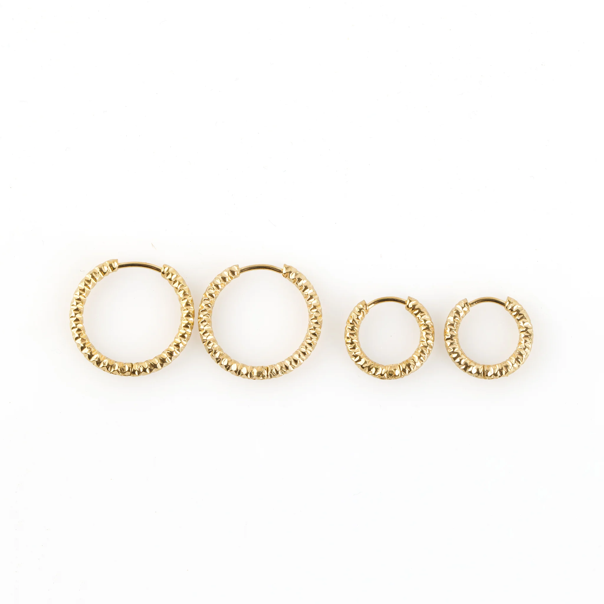 Torun - Øredobber Hoops 16mm Rustfritt Stål - Image 8