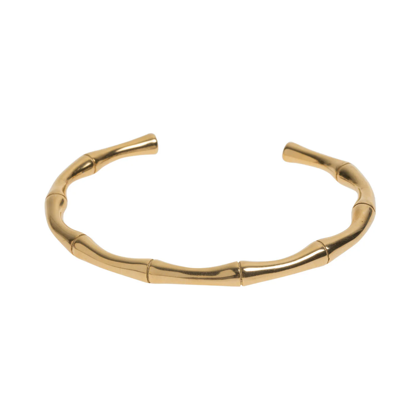Tyra - Bamboo Bangle Armbånd Rustfritt Stål - Image 11